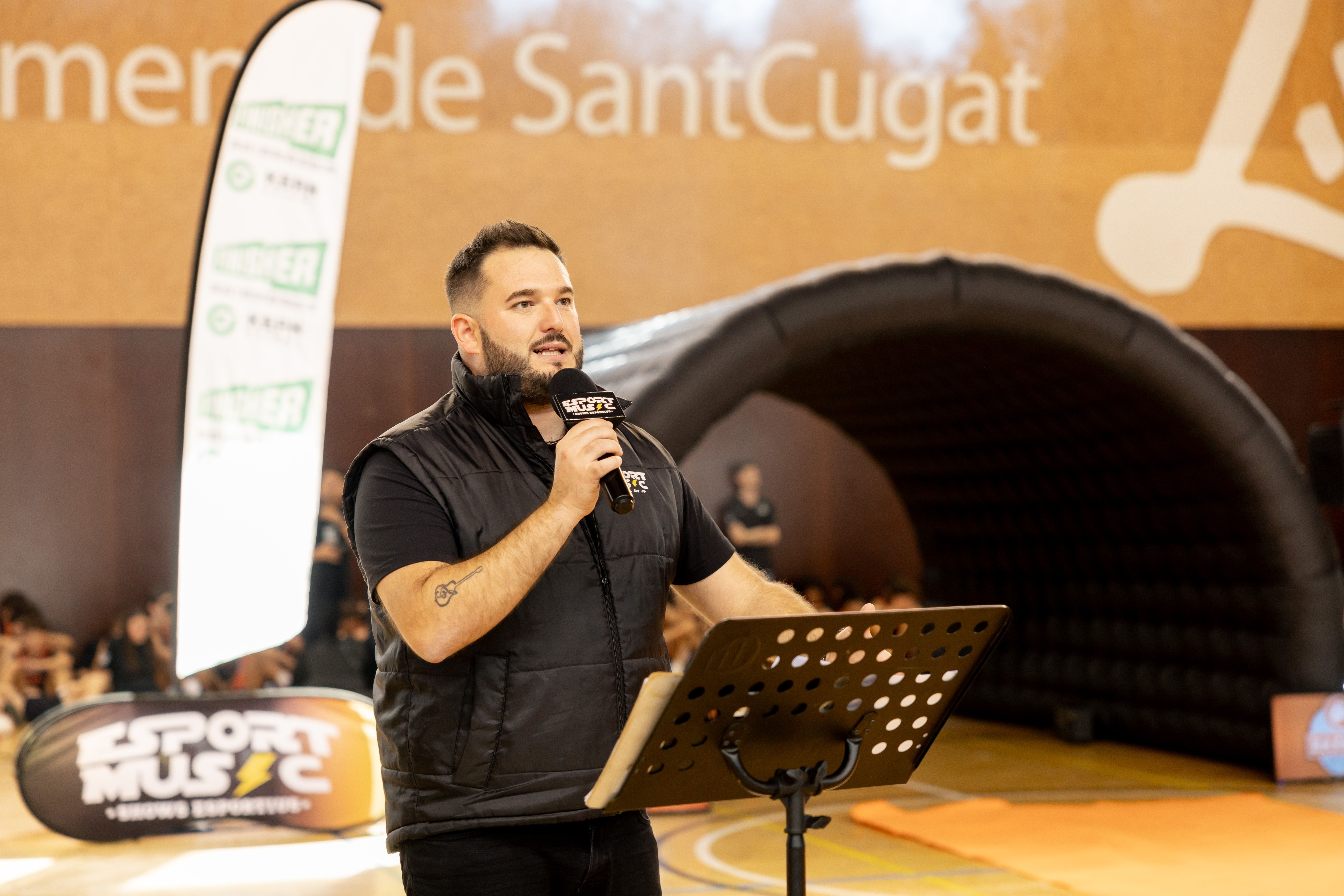 Presentació d'equips del Qbasket Sant Cugat de la temporada 2025/2026. FOTO: Arnau Padilla (TOT Sant Cugat)