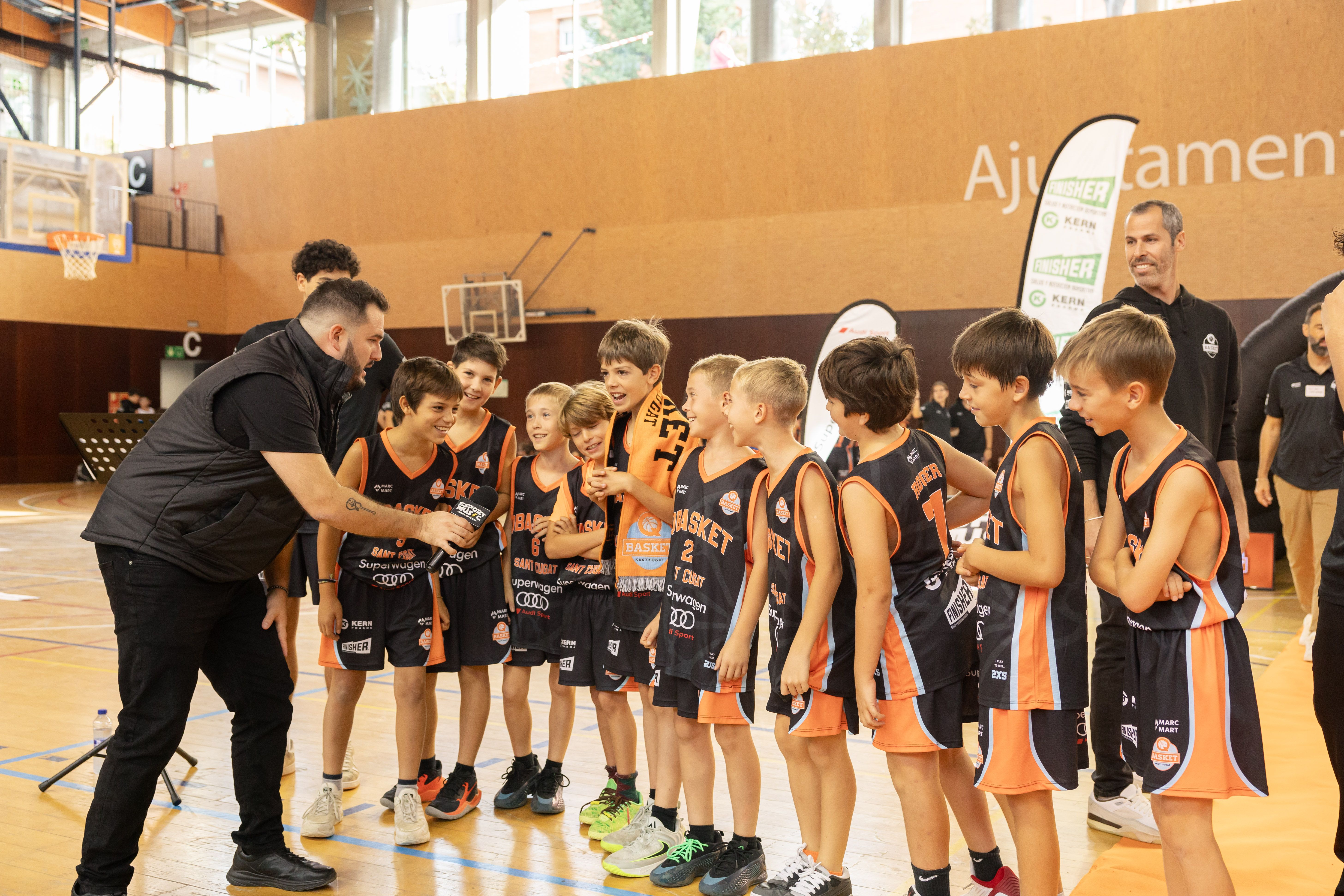 Presentació d'equips del Qbasket Sant Cugat de la temporada 2025/2026. FOTO: Arnau Padilla (TOT Sant Cugat)