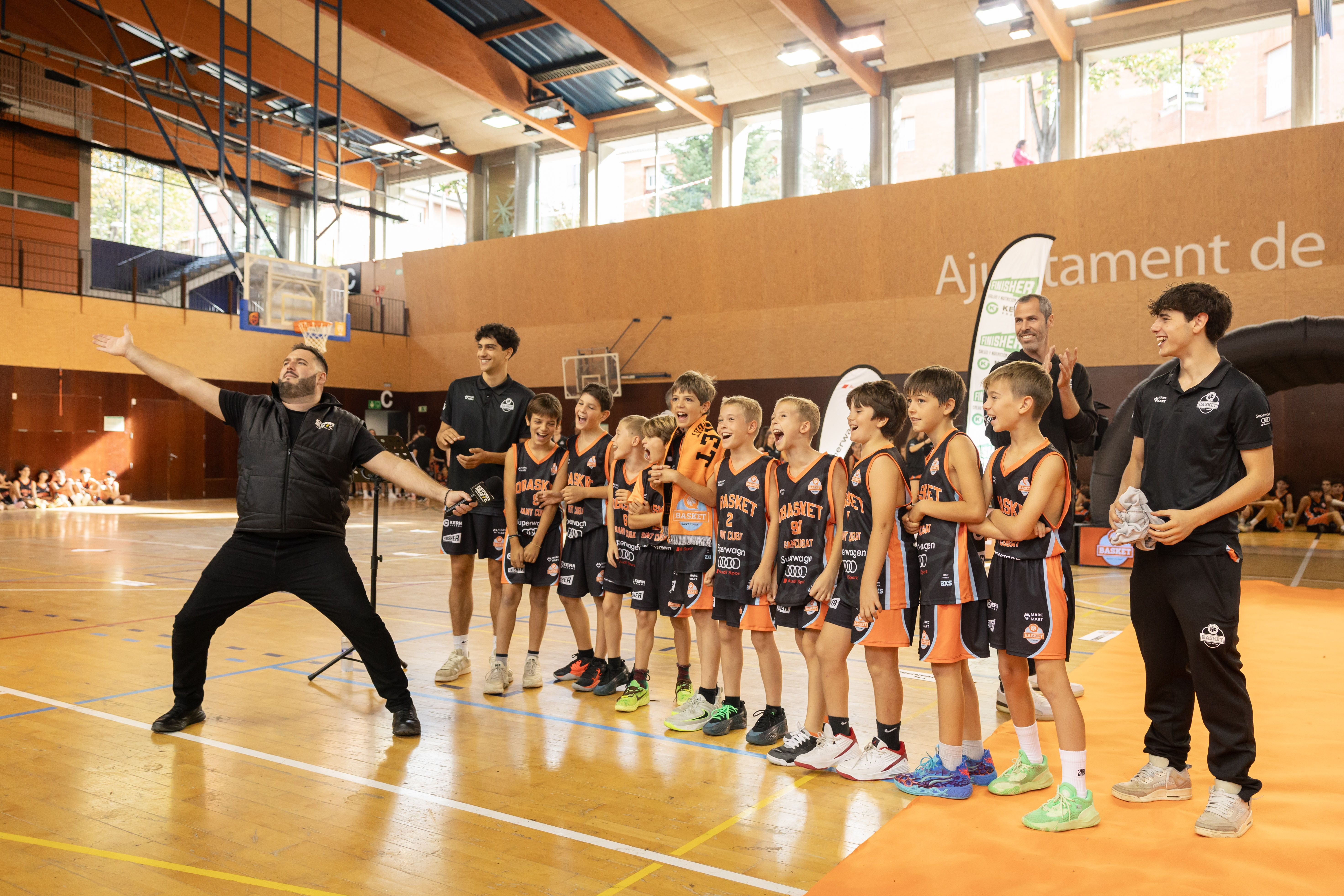 Presentació d'equips del Qbasket Sant Cugat de la temporada 2025/2026. FOTO: Arnau Padilla (TOT Sant Cugat)