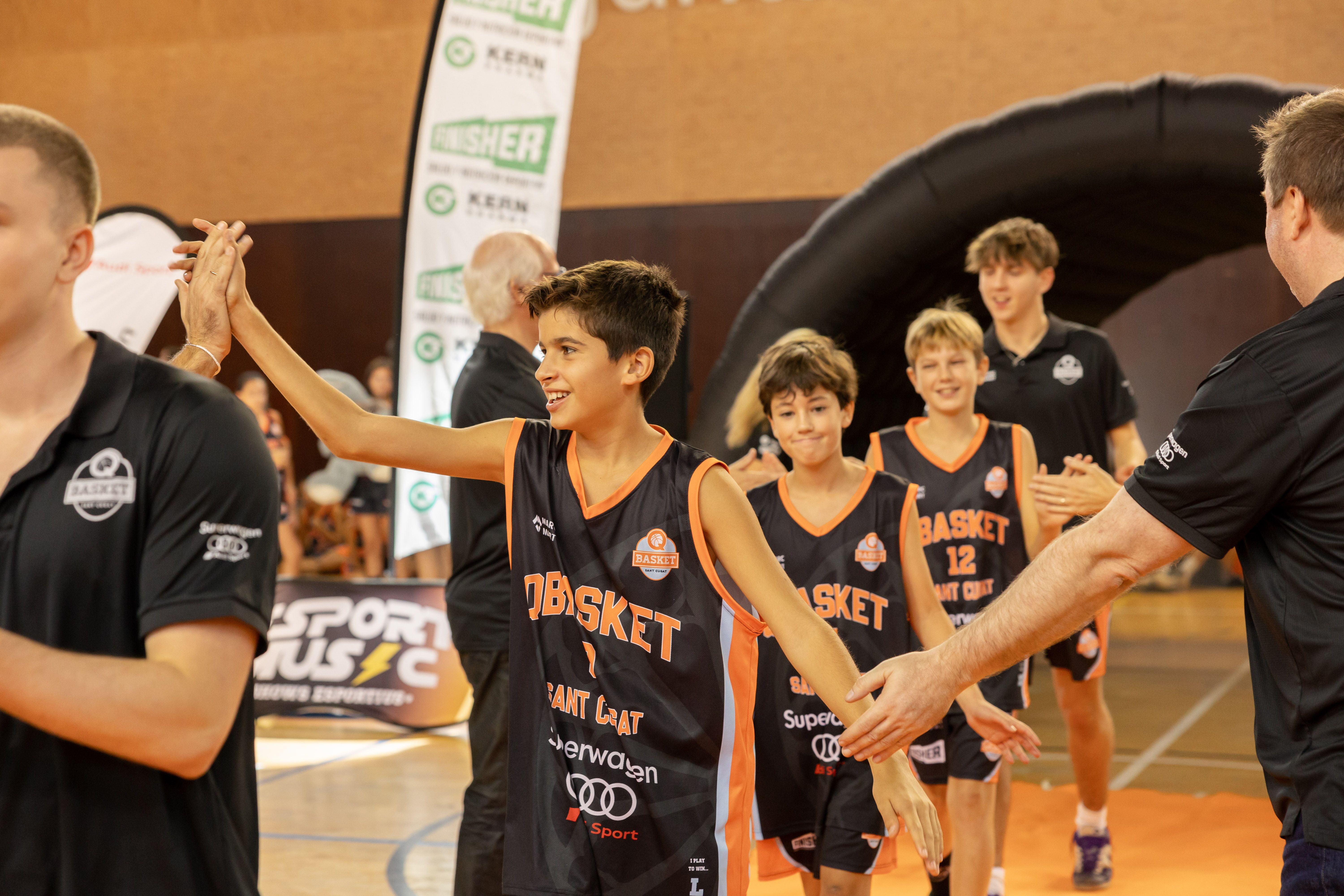 Presentació d'equips del Qbasket Sant Cugat de la temporada 2025/2026. FOTO: Arnau Padilla (TOT Sant Cugat)