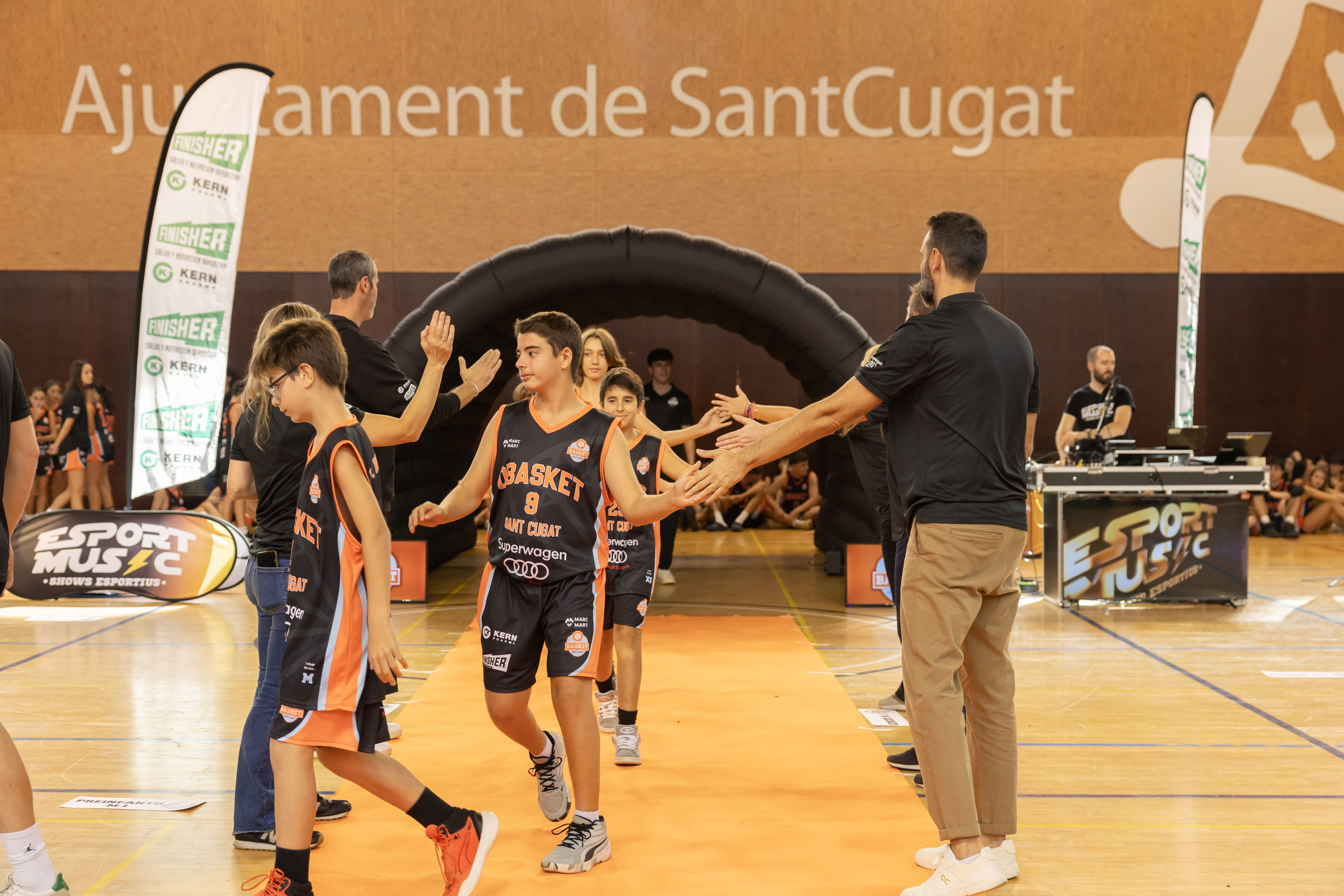 Presentació d'equips del Qbasket Sant Cugat de la temporada 2025/2026. FOTO: Arnau Padilla (TOT Sant Cugat)