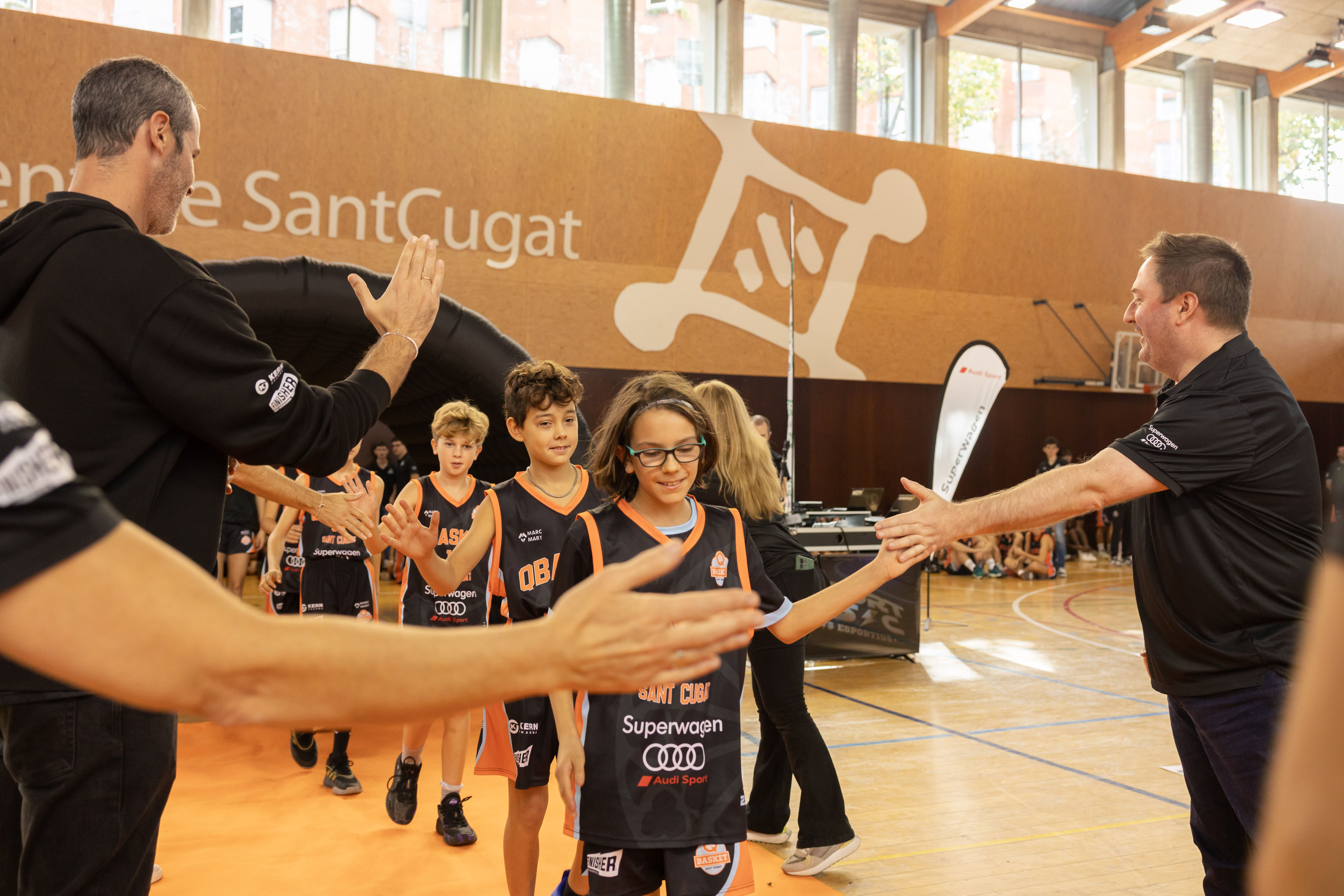 Presentació d'equips del Qbasket Sant Cugat de la temporada 2025/2026. FOTO: Arnau Padilla (TOT Sant Cugat)