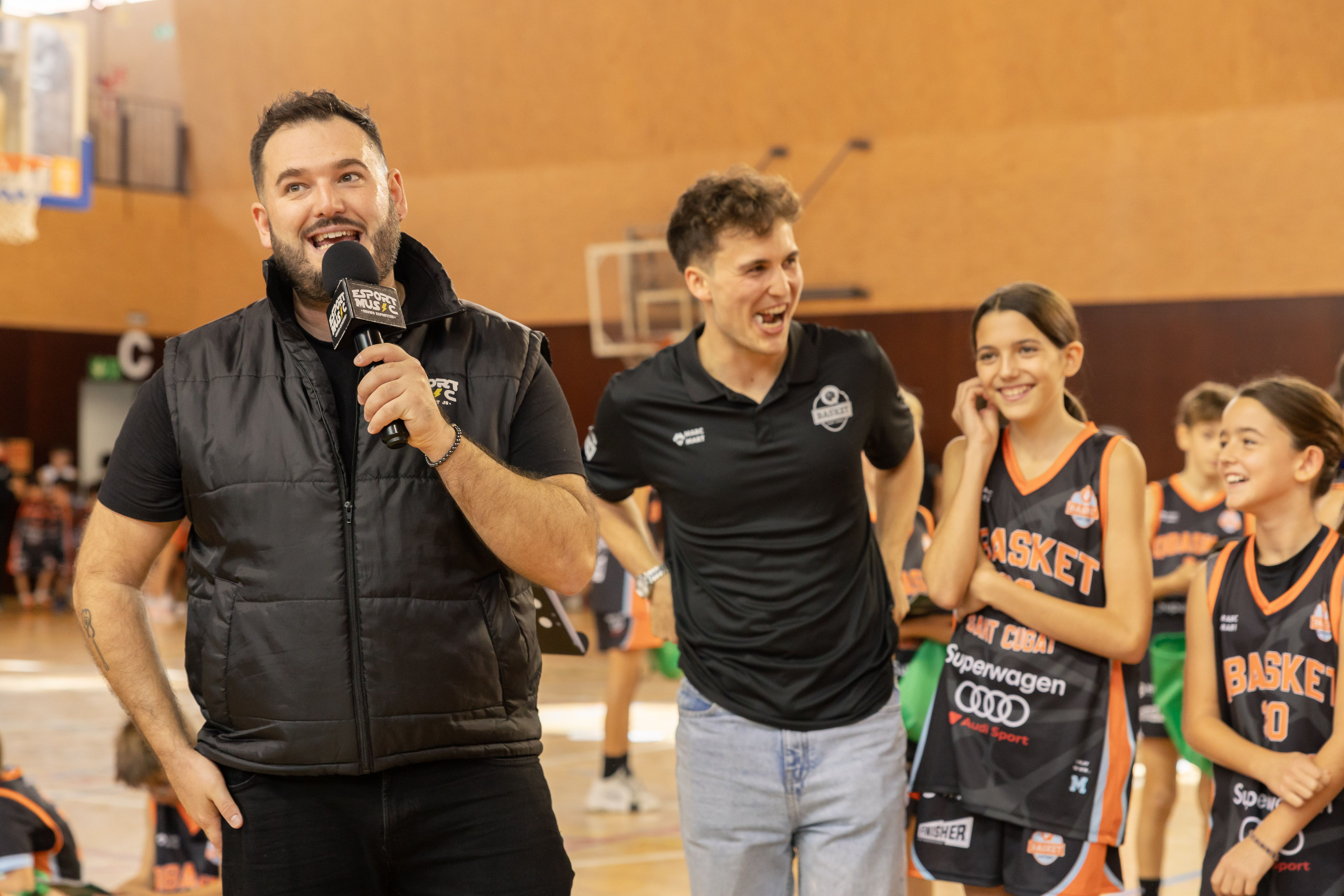 Presentació d'equips del Qbasket Sant Cugat de la temporada 2025/2026. FOTO: Arnau Padilla (TOT Sant Cugat)