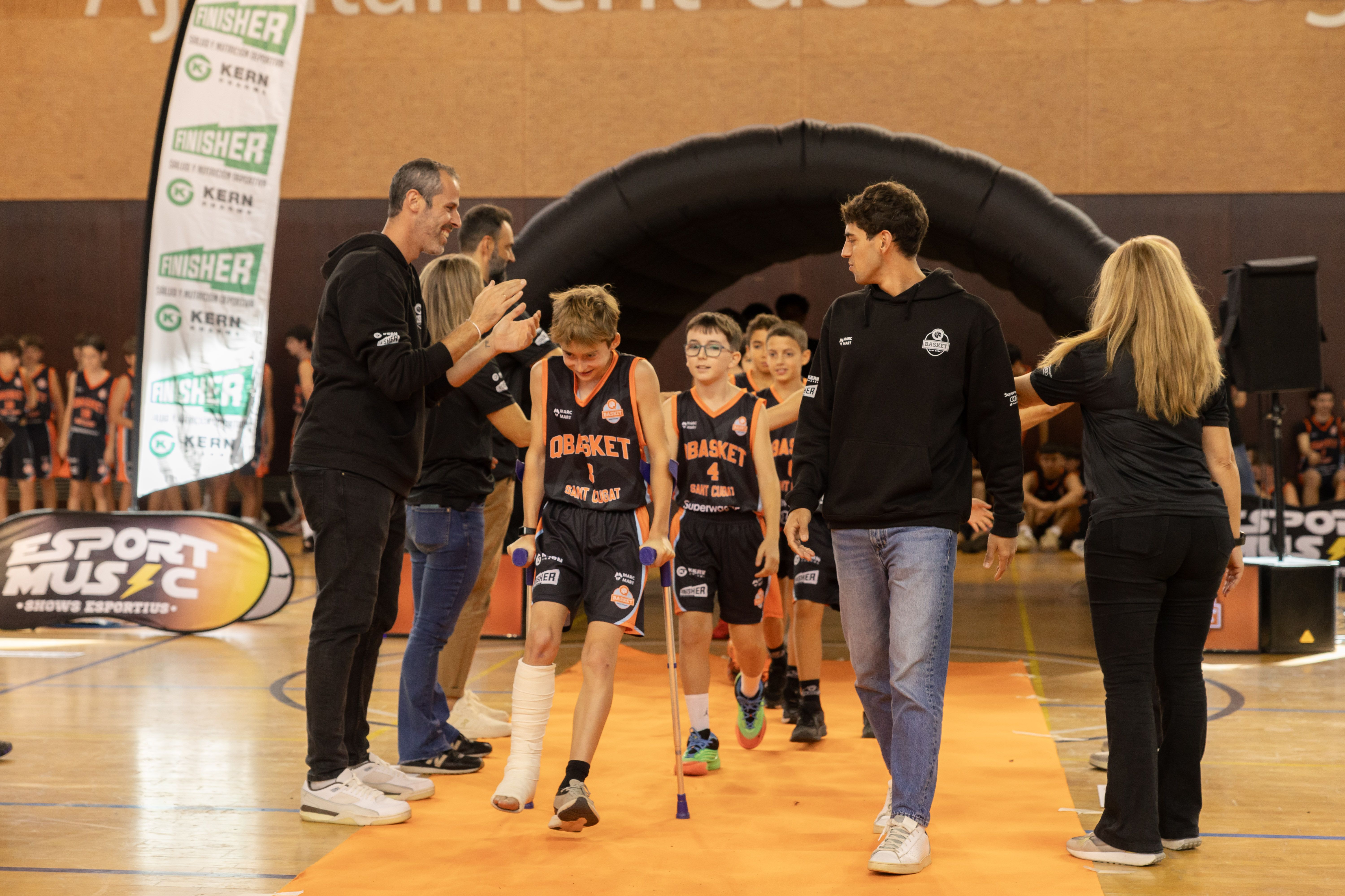 Presentació d'equips del Qbasket Sant Cugat de la temporada 2025/2026. FOTO: Arnau Padilla (TOT Sant Cugat)