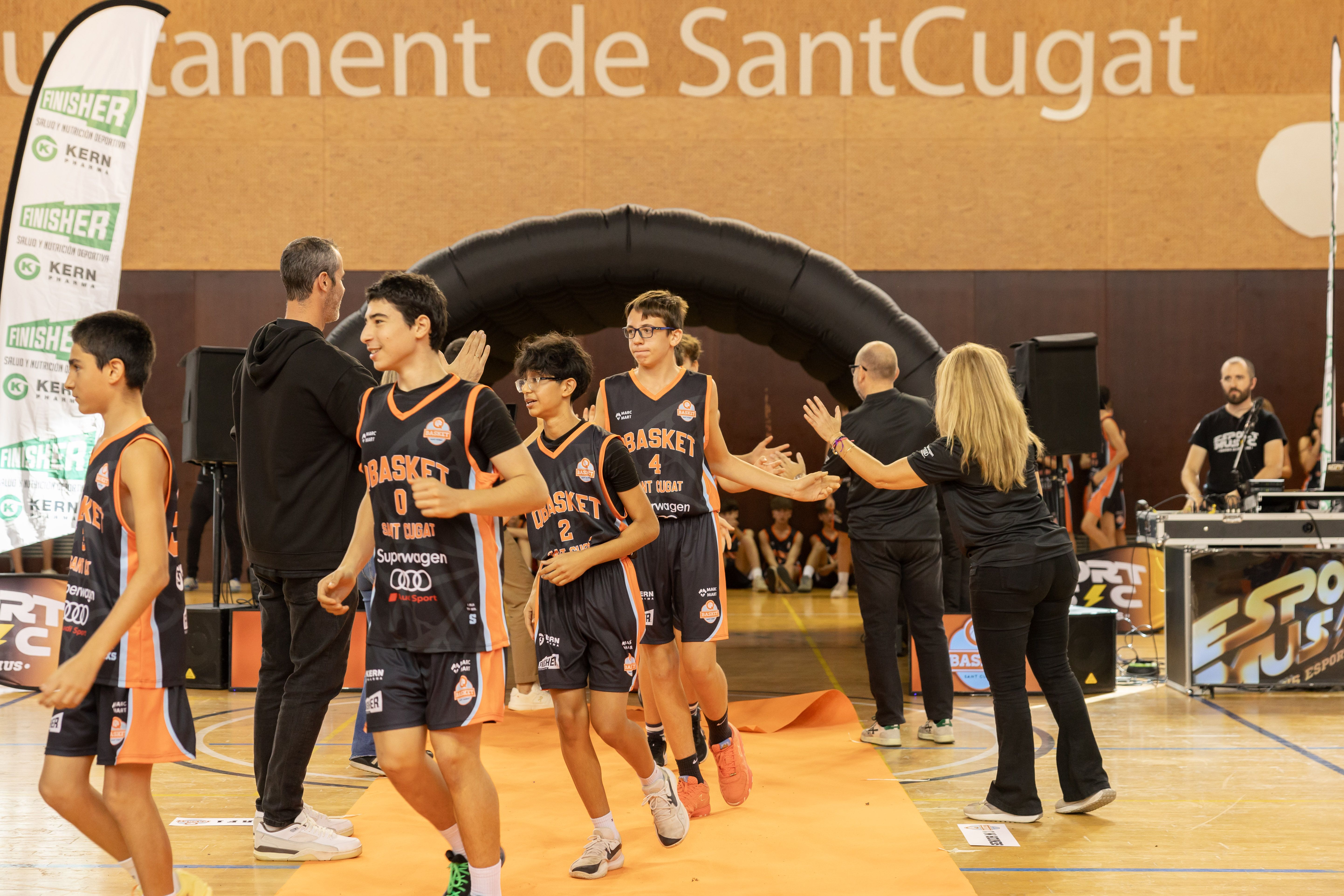 Presentació d'equips del Qbasket Sant Cugat de la temporada 2025/2026. FOTO: Arnau Padilla (TOT Sant Cugat)