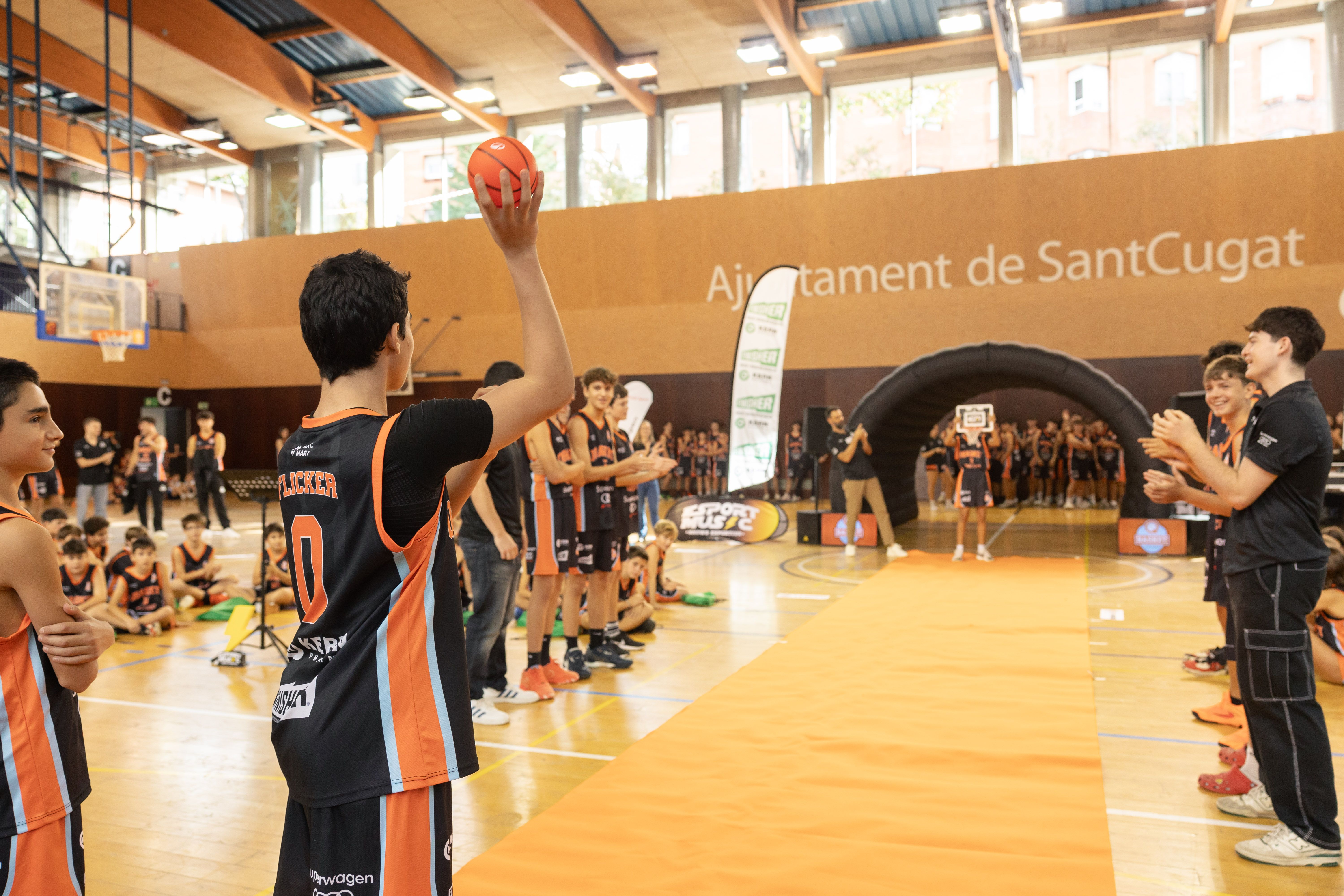Presentació d'equips del Qbasket Sant Cugat de la temporada 2025/2026. FOTO: Arnau Padilla (TOT Sant Cugat)