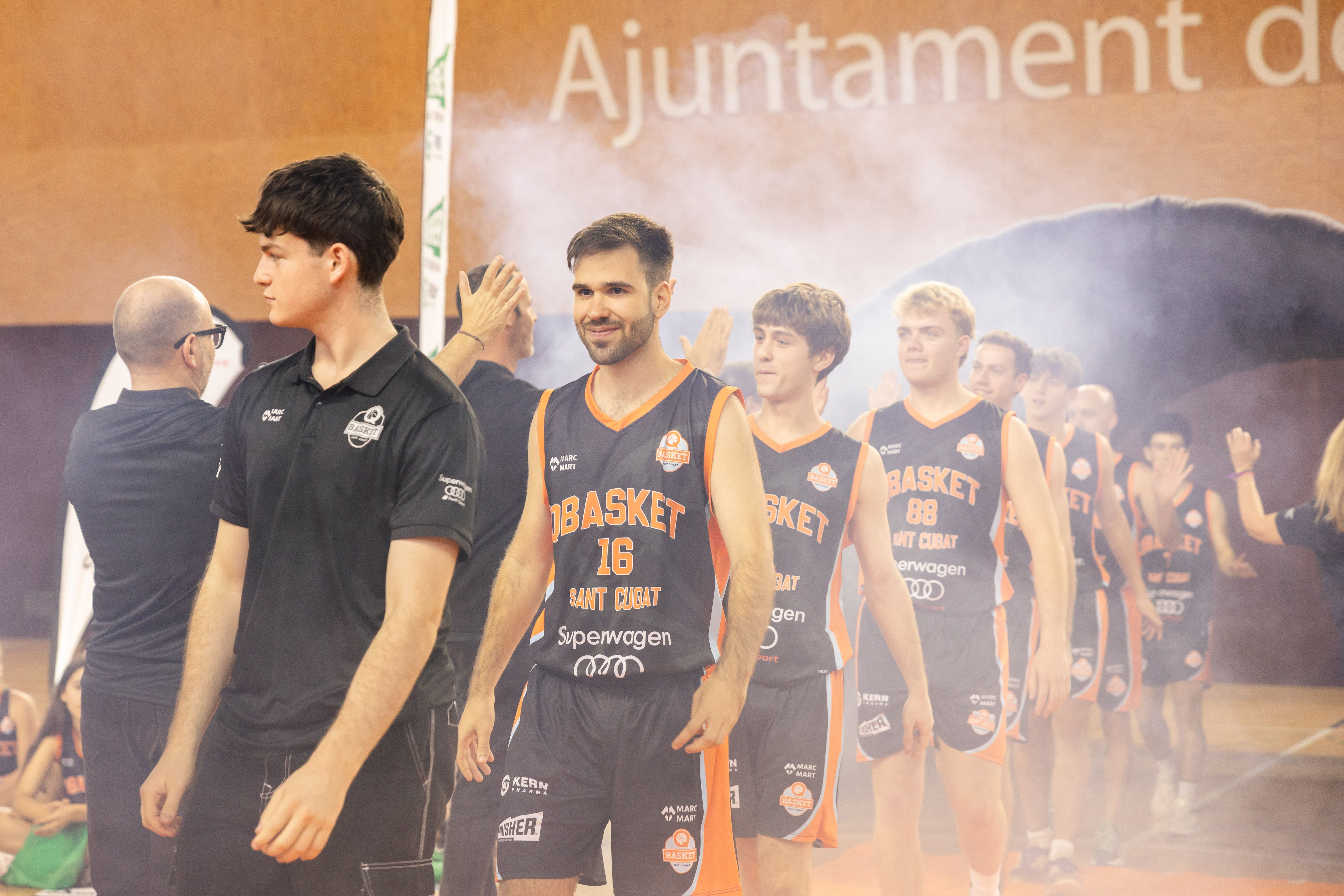 Presentació d'equips del Qbasket Sant Cugat de la temporada 2025/2026. FOTO: Arnau Padilla (TOT Sant Cugat)