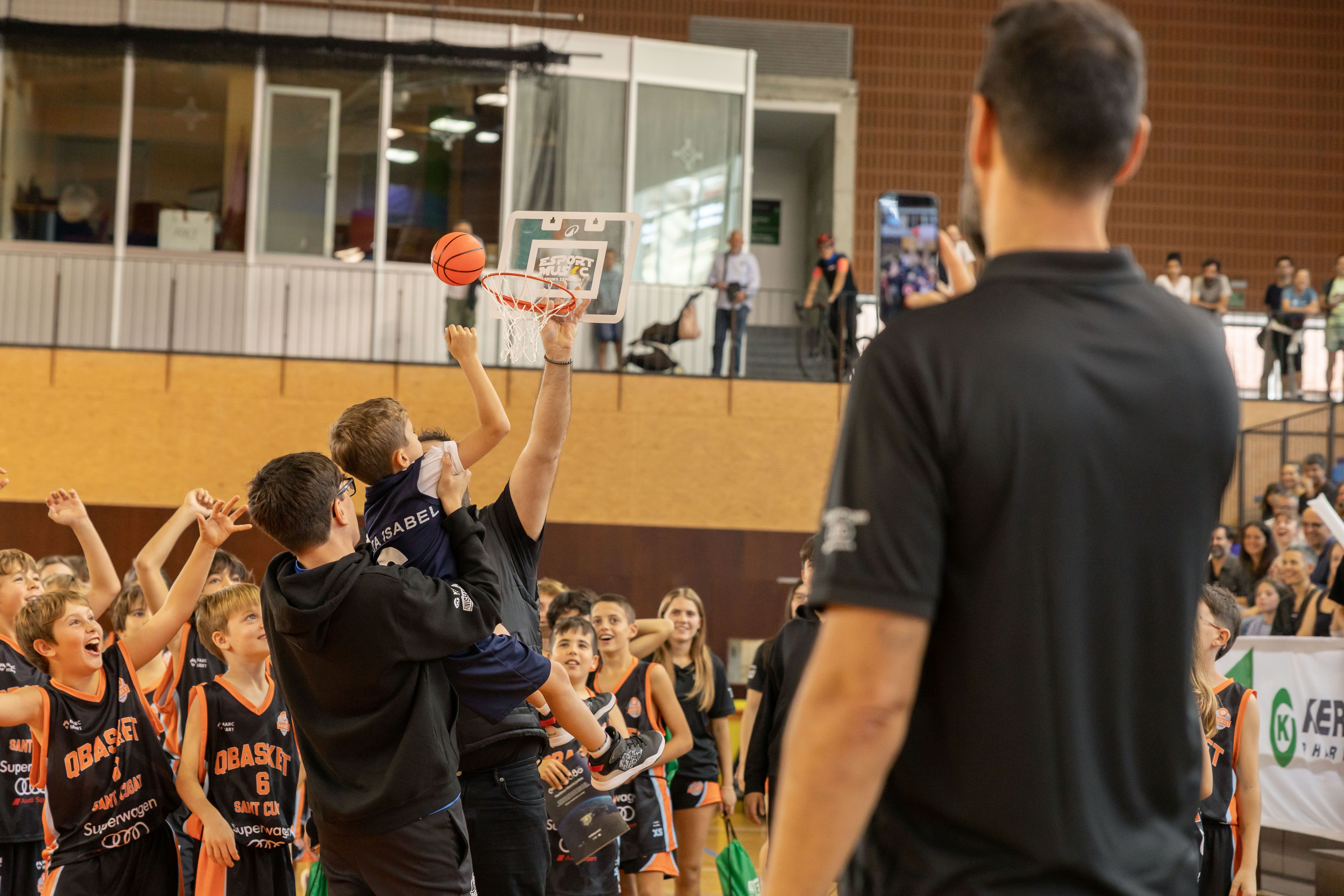 Presentació d'equips del Qbasket Sant Cugat de la temporada 2025/2026. FOTO: Arnau Padilla (TOT Sant Cugat)