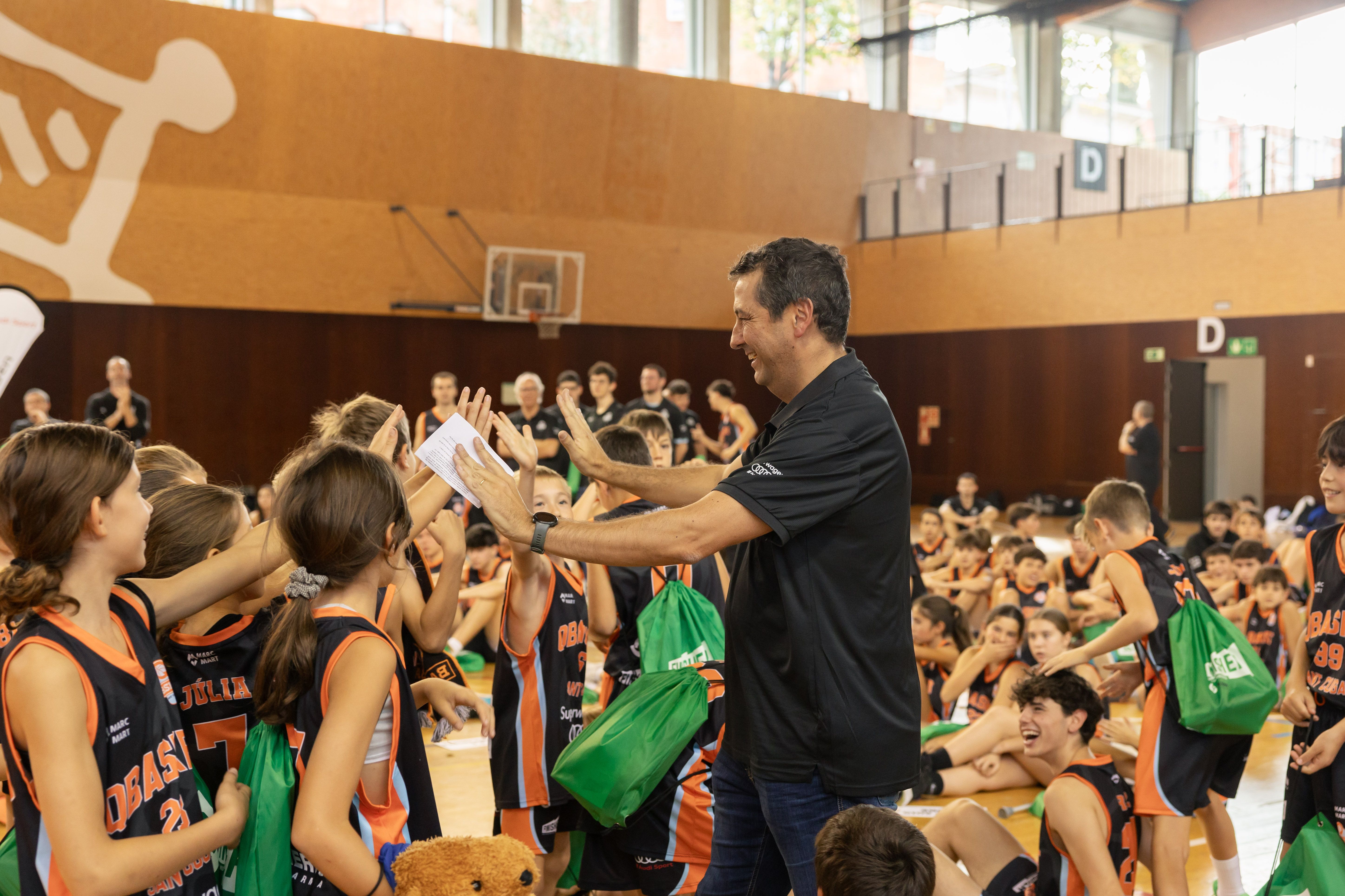 Presentació d'equips del Qbasket Sant Cugat de la temporada 2025/2026. FOTO: Arnau Padilla (TOT Sant Cugat)