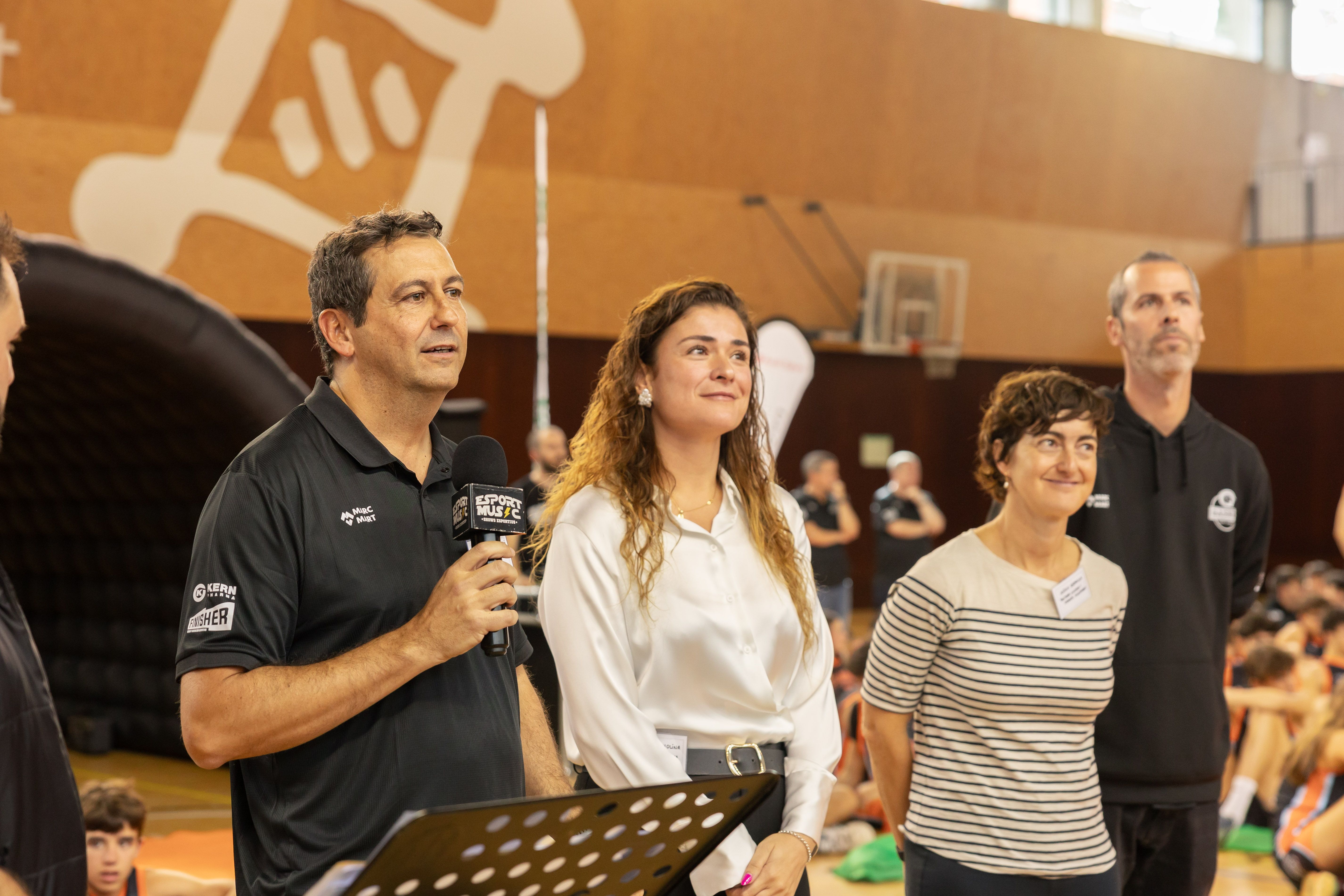 Presentació d'equips del Qbasket Sant Cugat de la temporada 2025/2026. FOTO: Arnau Padilla (TOT Sant Cugat)