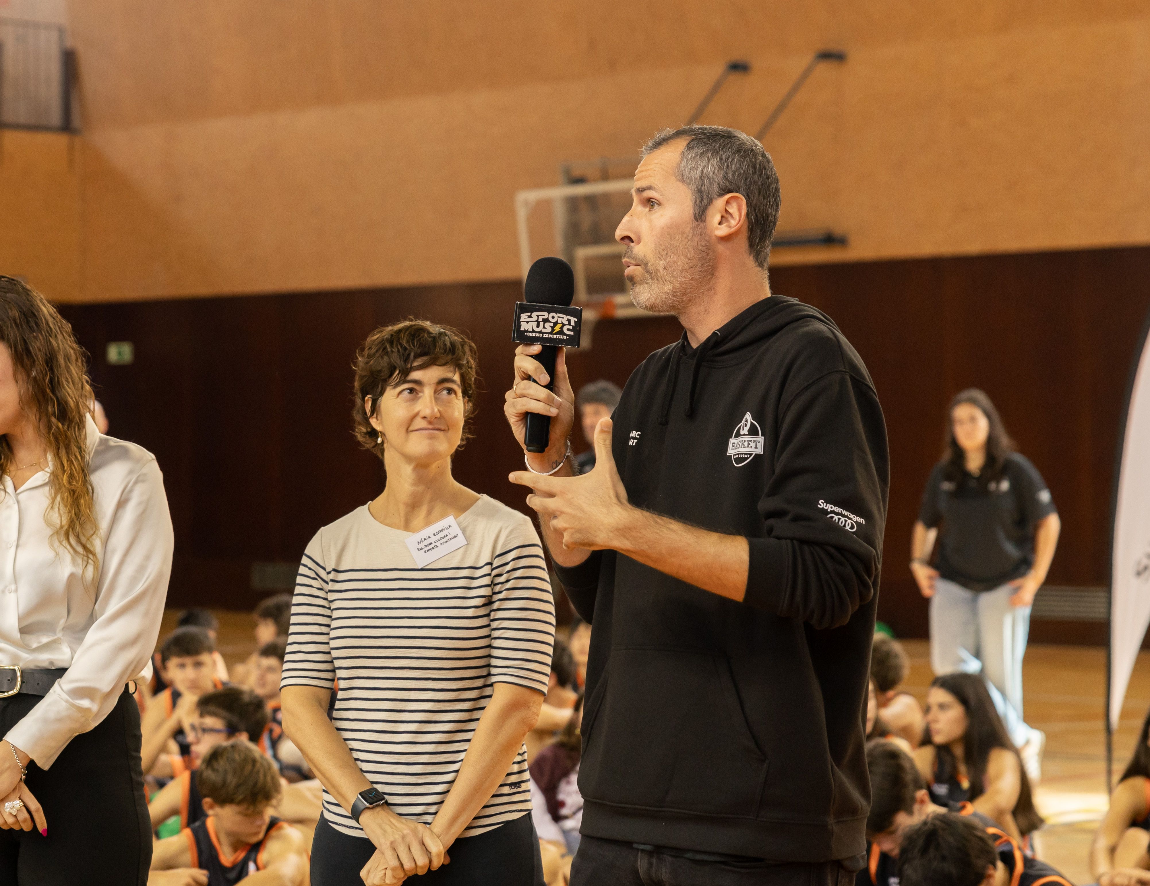 Presentació d'equips del Qbasket Sant Cugat de la temporada 2025/2026. FOTO: Arnau Padilla (TOT Sant Cugat)