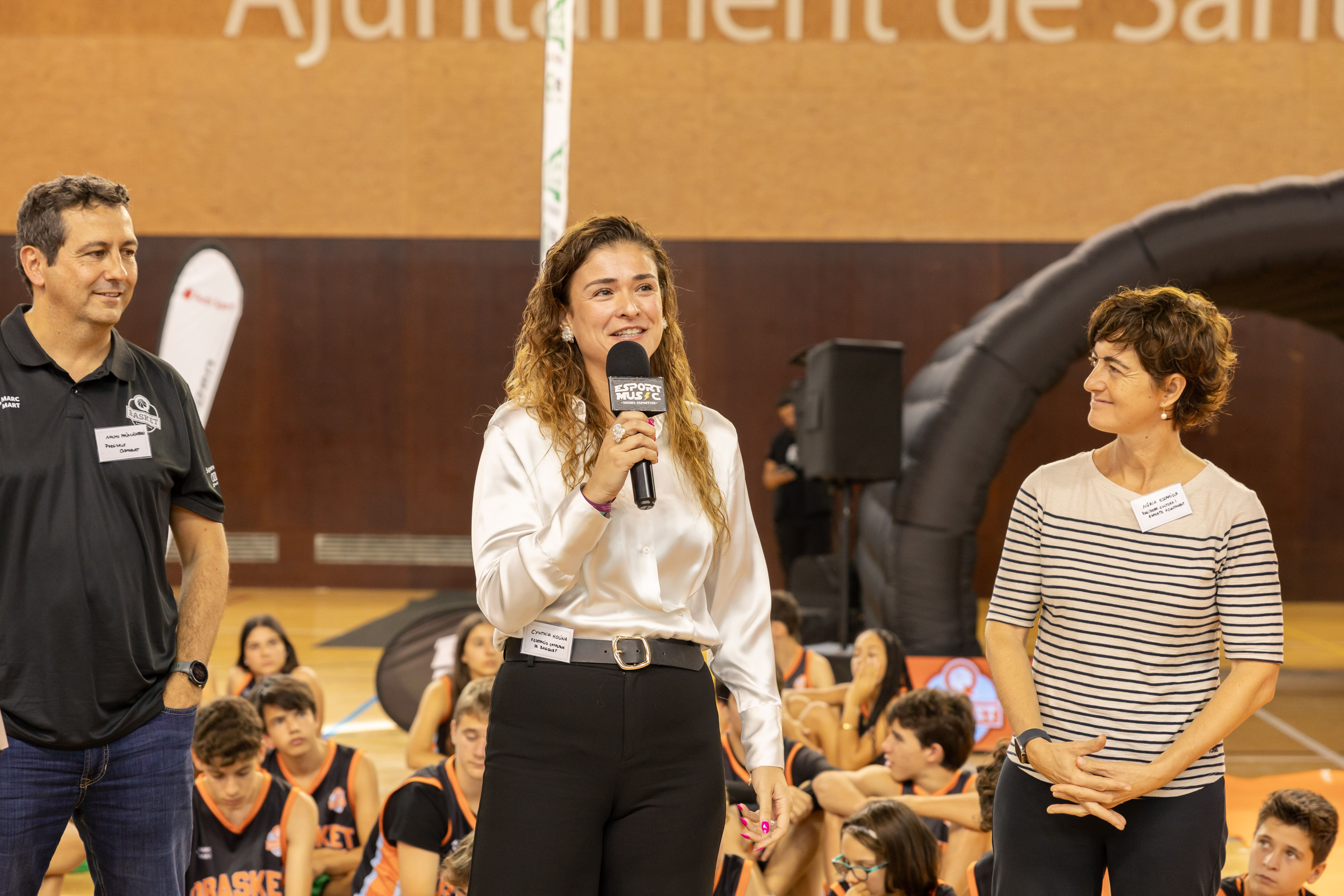 Presentació d'equips del Qbasket Sant Cugat de la temporada 2025/2026. FOTO: Arnau Padilla (TOT Sant Cugat)