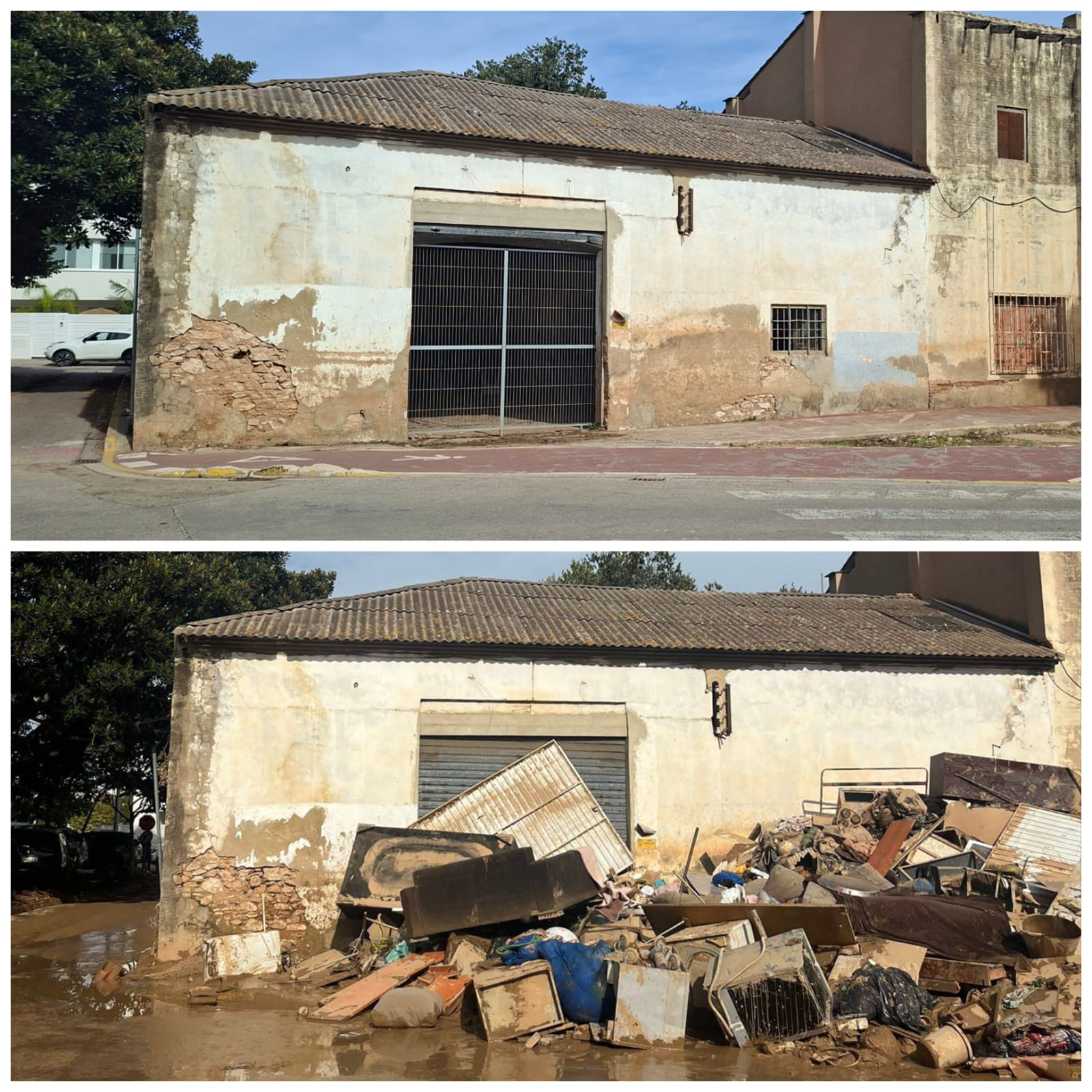 Obres realitzades a Picanya un any després de la catàstrofe de la DANA. FOTO: ADF