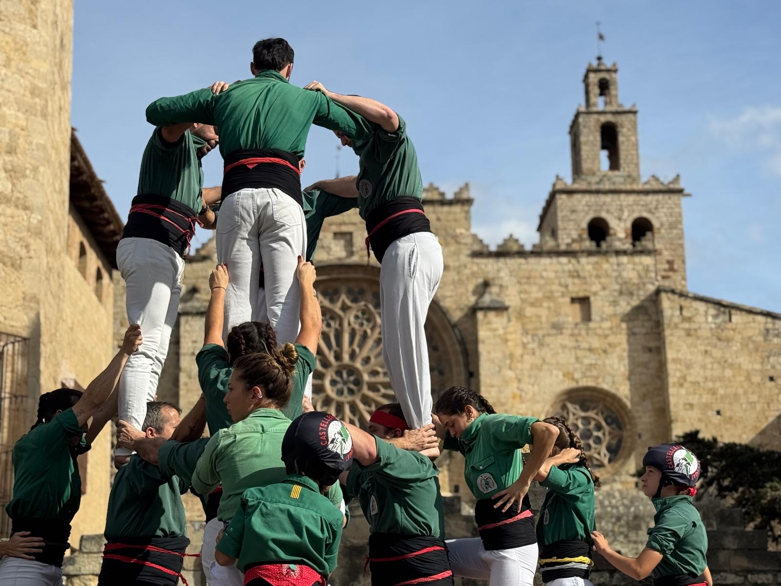 Diada de la Colla dels Castellers de Sant Cugat. FOTO: TOT Sant Cugat