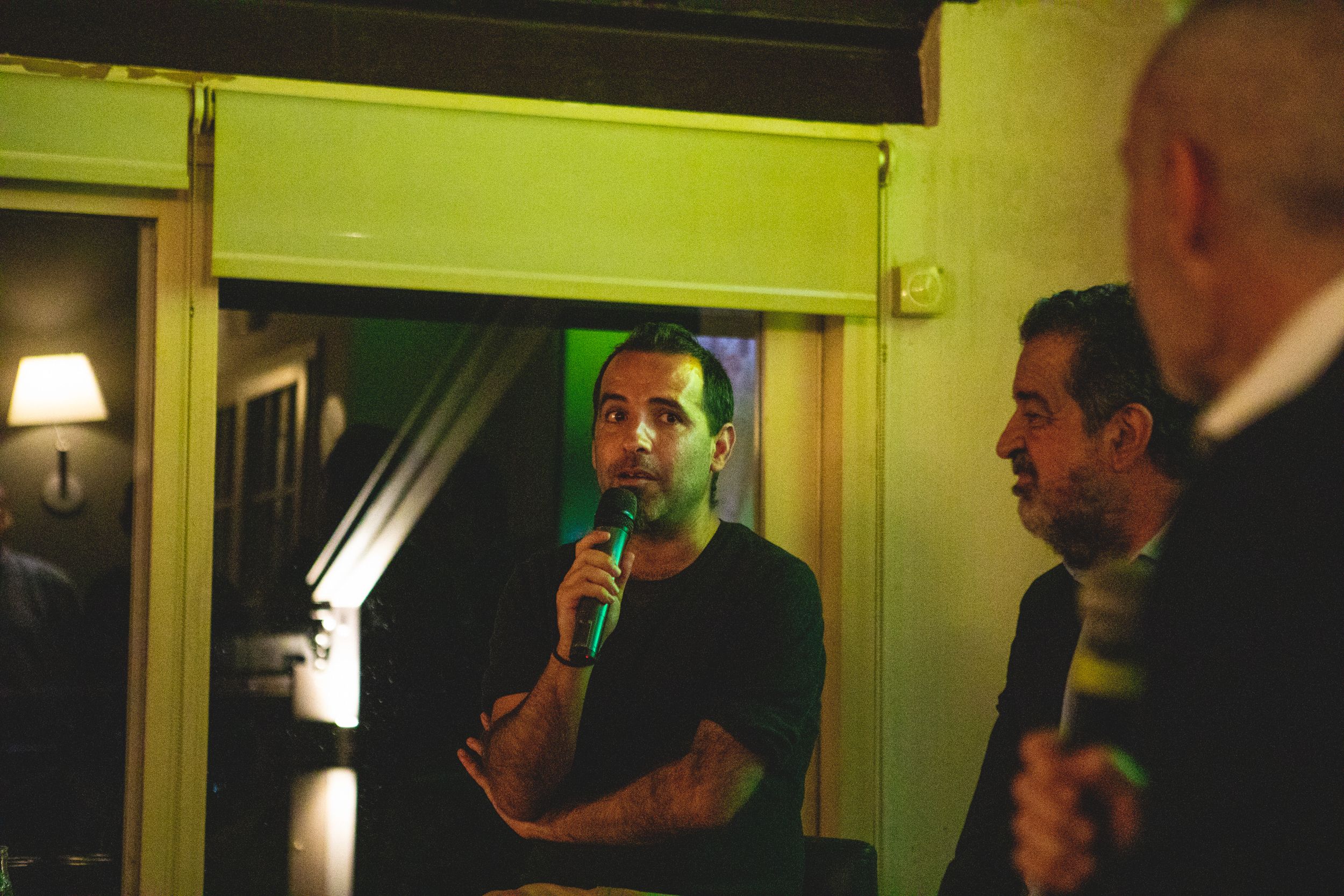 Hi va haver una taula rodona amb Àlex Corretja, Jorid Robirosa i Laia Vidosa FOTO: Joana Arribas (TOT Sant Cugat) 