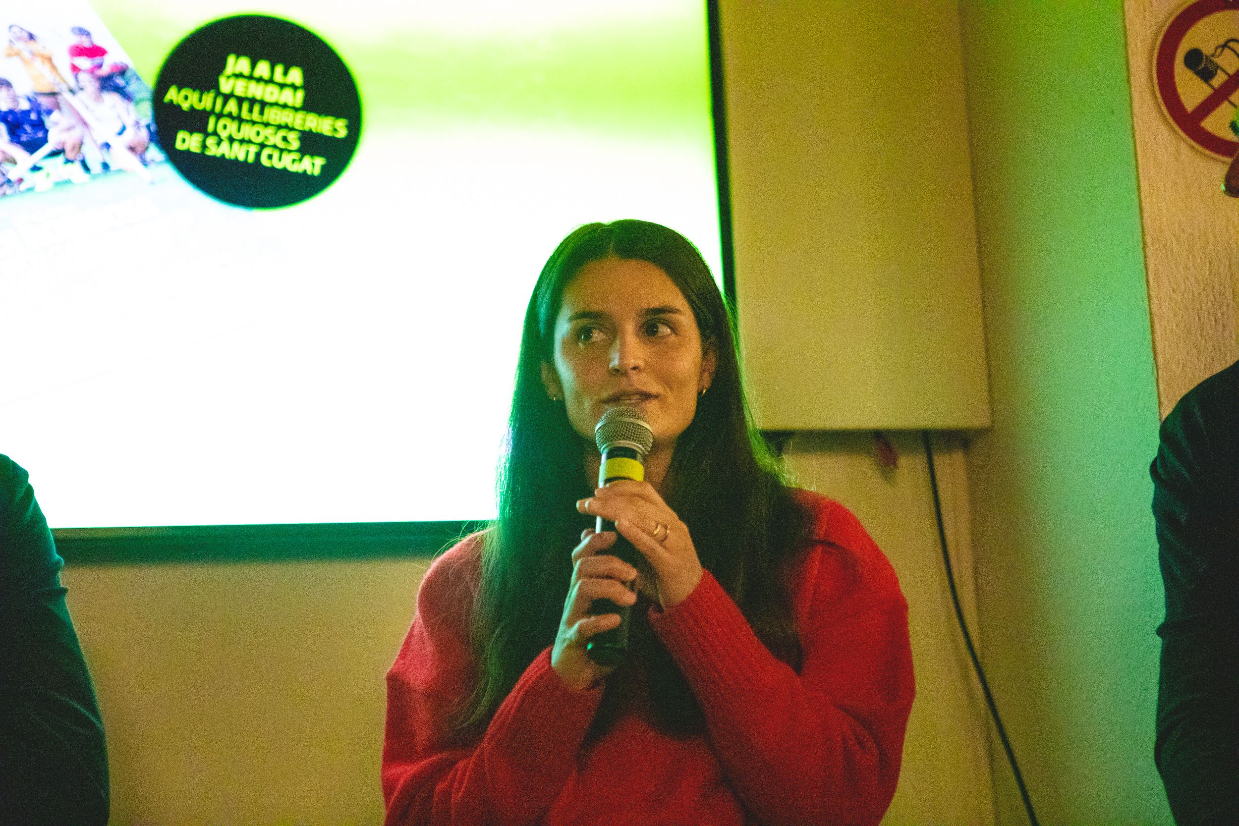 Hi va haver una taula rodona amb Àlex Corretja, Jorid Robirosa i Laia Vidosa FOTO: Joan aArribas (TOT Sant Cugat) 