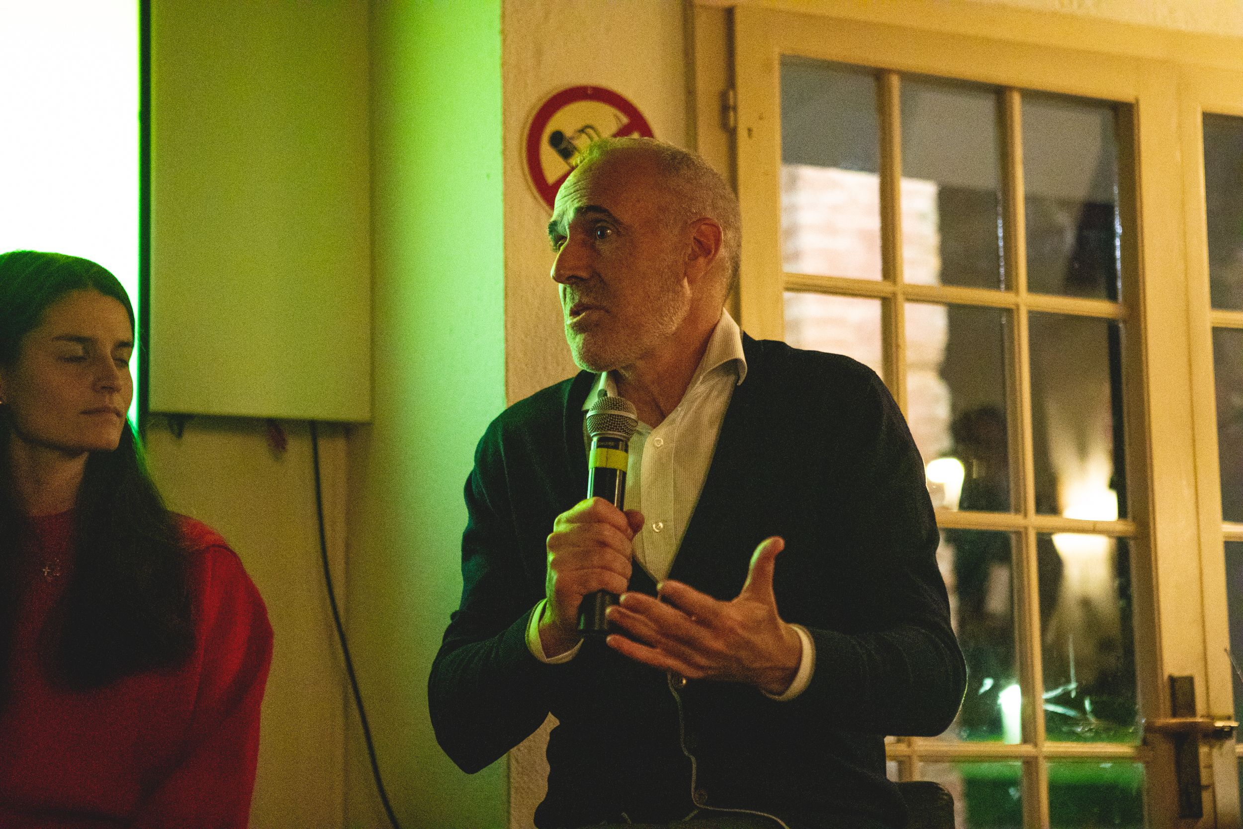 Hi va haver una taula rodona amb Àlex Corretja, Jorid Robirosa i Laia Vidosa FOTO: Joana Arribas (TOT Sant Cugat) 