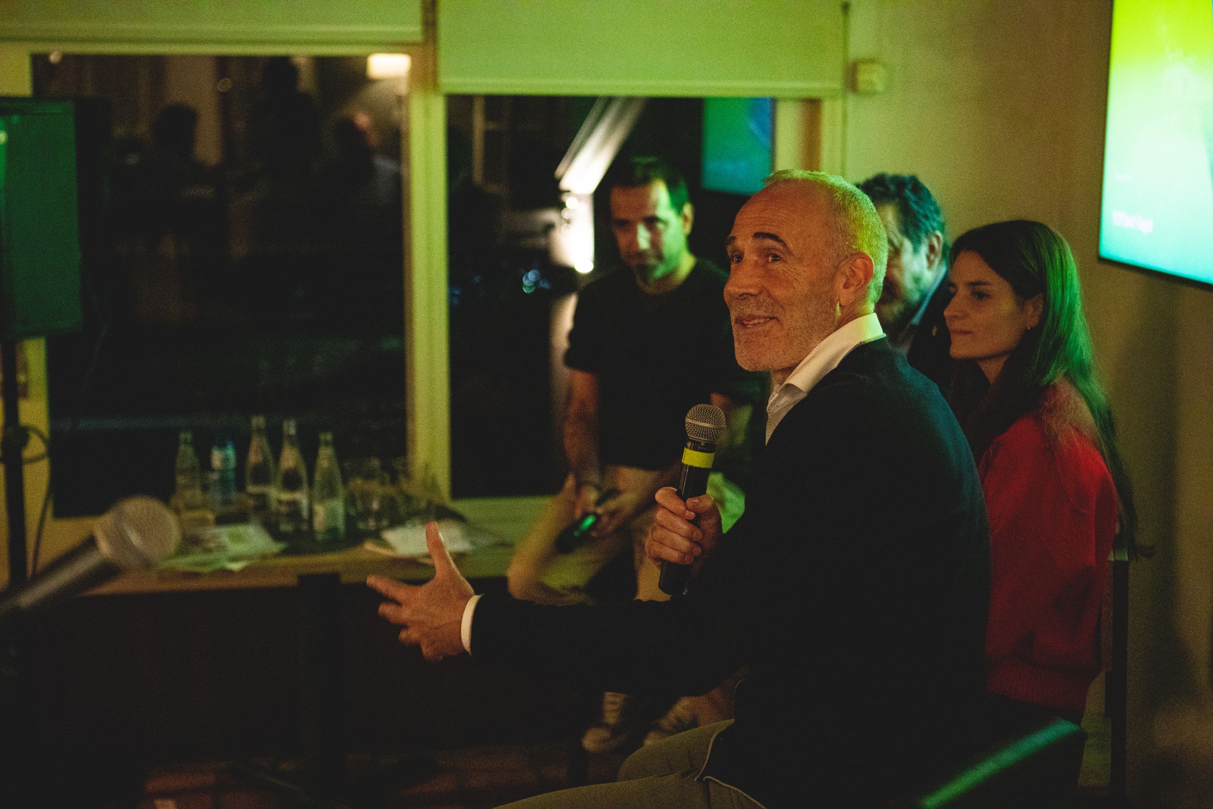 Hi va haver una taula rodona amb Àlex Corretja, Jorid Robirosa i Laia Vidosa FOTO: Joana Arribas (TOT Sant Cugat) 