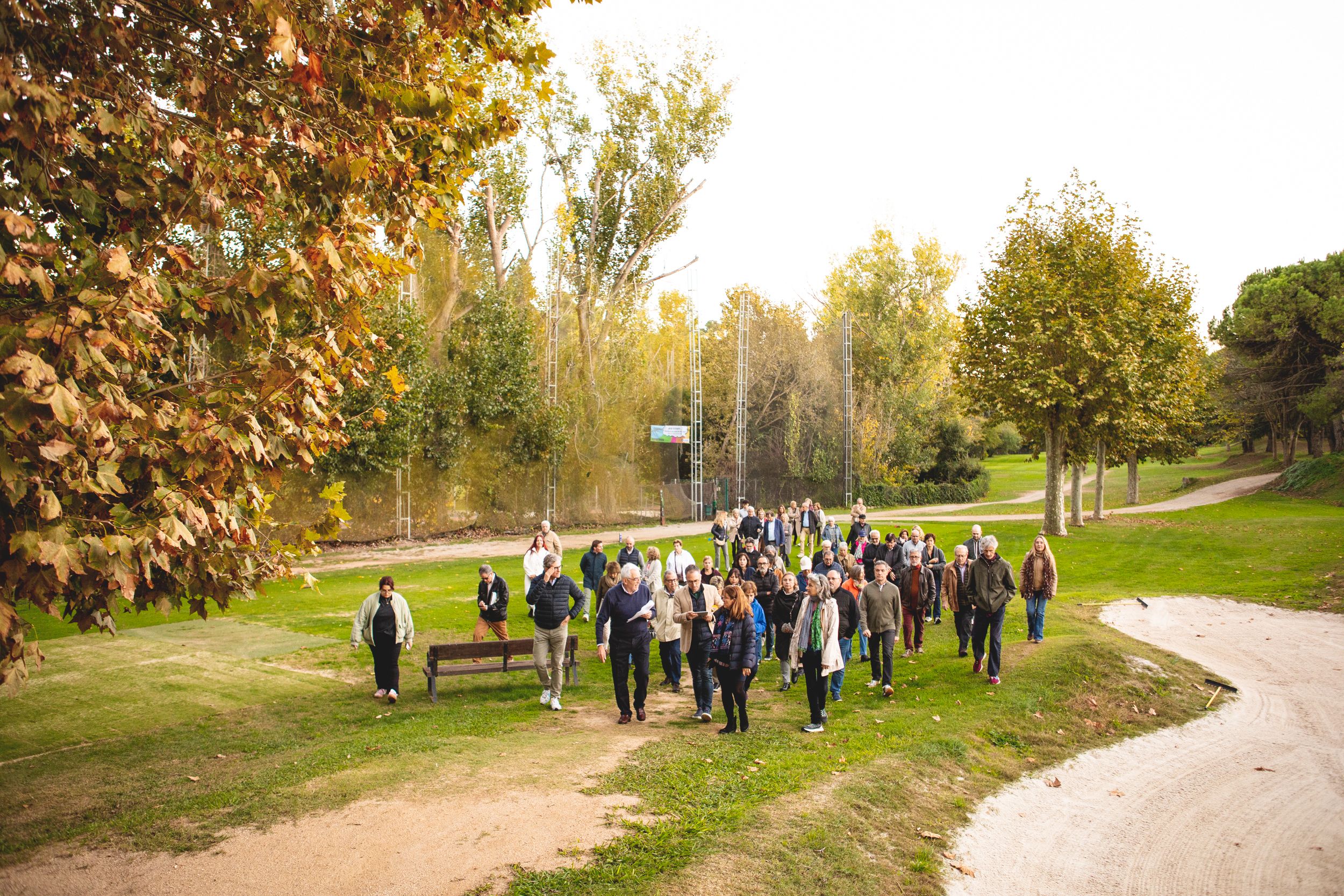 Visita al Golf Sant Cugat prèvia a la presentació del Món Sant Cugat dedicat a l'esport  FOTO: Joana Arribas (TOT Sant Cugat) 