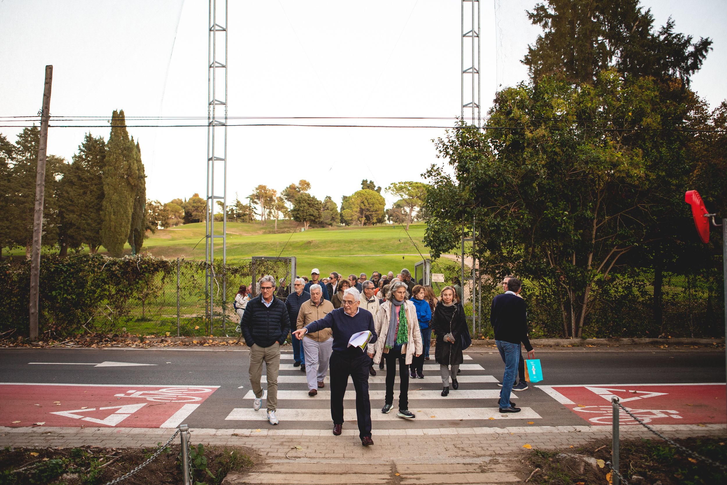 Visita al Golf Sant Cugat prèvia a la presentació del Món Sant Cugat dedicat a l'esport  FOTO: Joana Arribas (TOT Sant Cugat) 