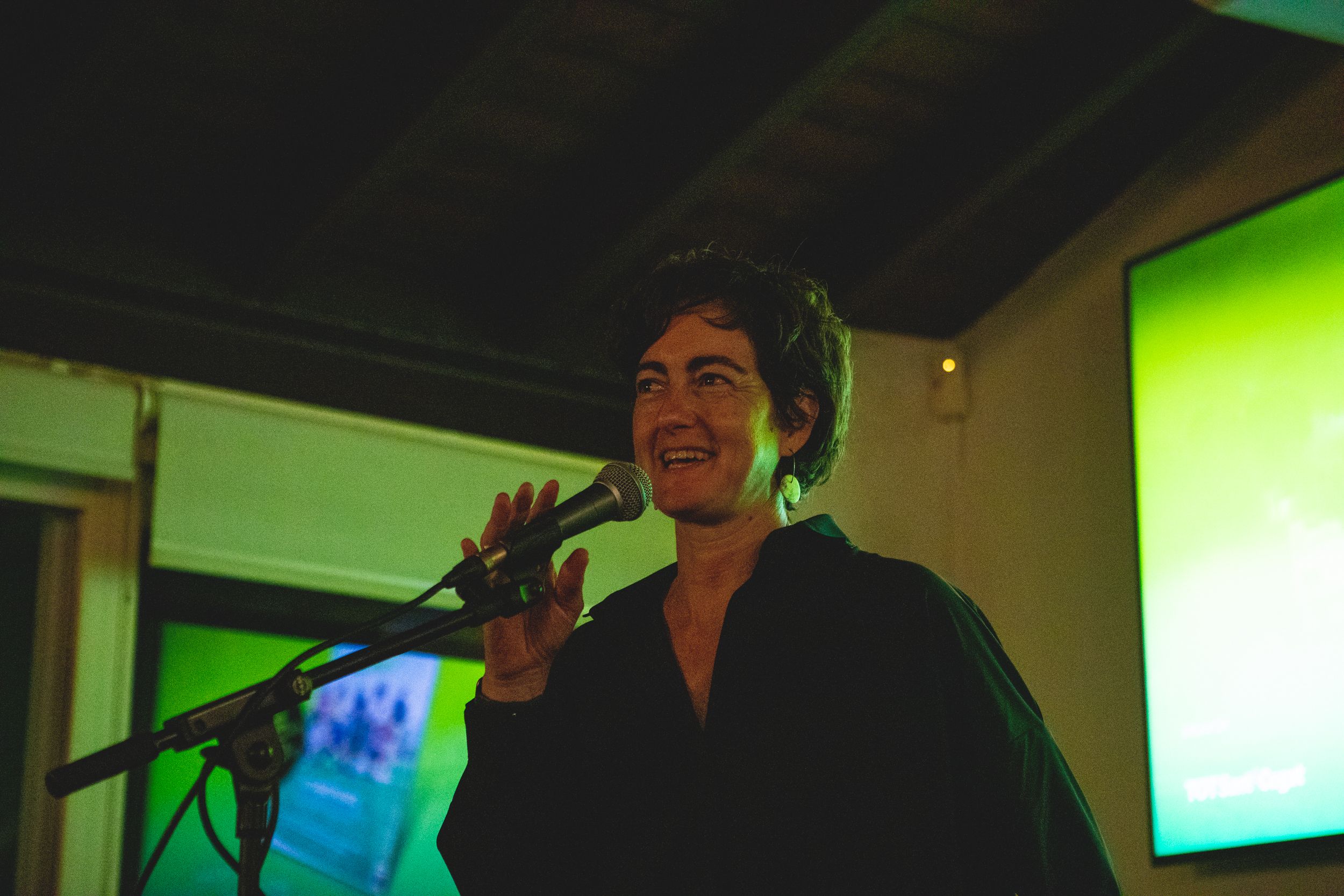 La regidora d'Esports Núria Escamilla a la presentació del Món Sant Cugat dedicat a l'esport  FOTO: Joana Arribas (TOT Sant Cugat) 