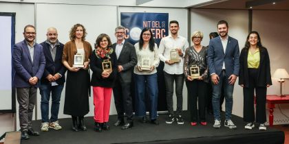Premiats de la Nit del Comerç. FOTO: Ajuntamant