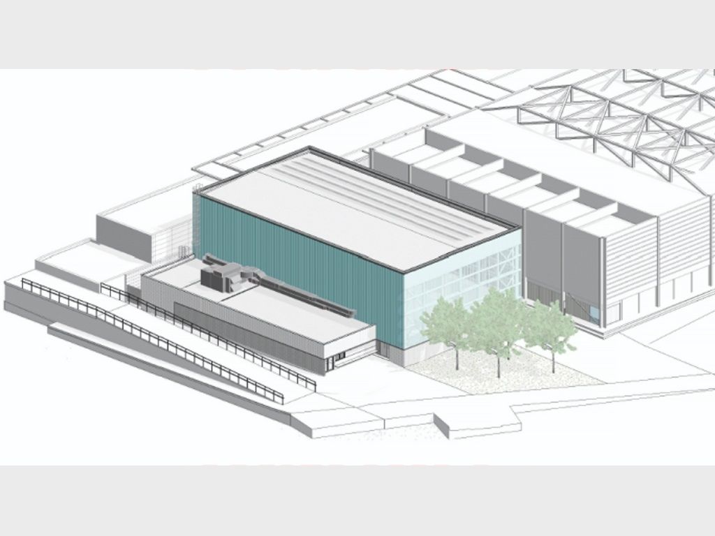 pavello entrenament esportiu a la guinardera