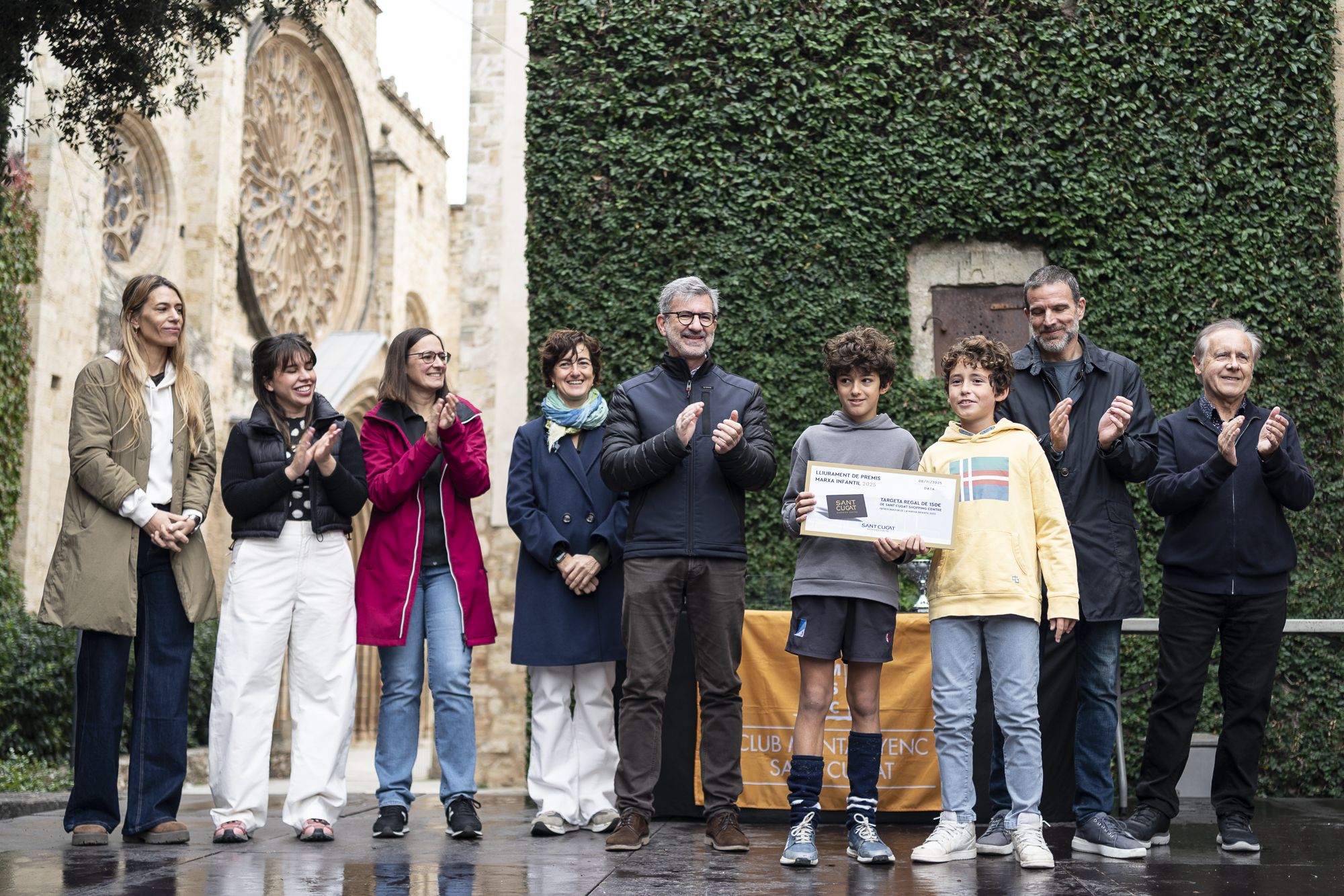 Entrega de premis de la 66a Marxa Infantil de Regularitat. FOTO: Mireia Comas