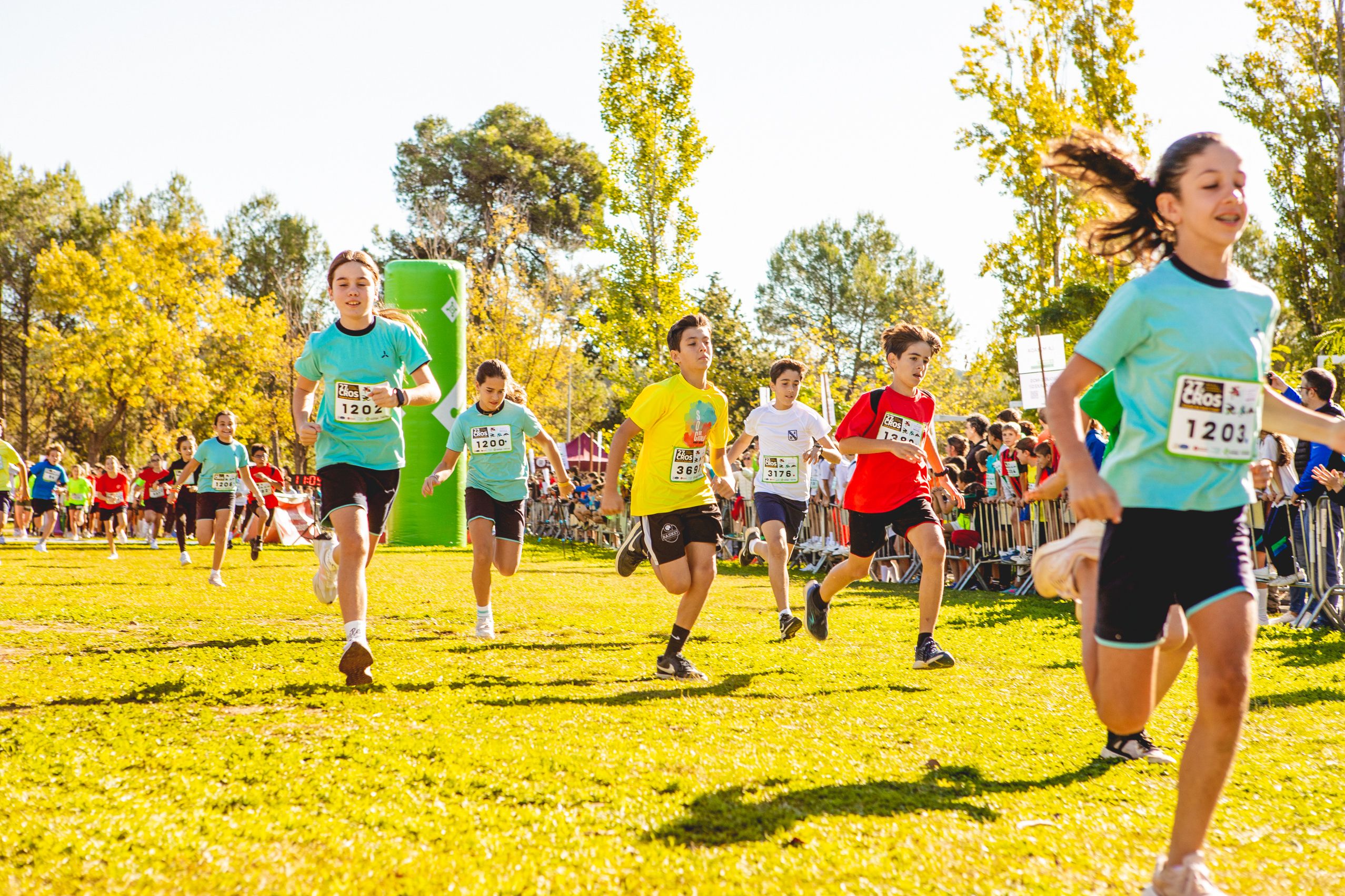 Sant Cugat celebra el 27è Cros Ciutat de Sant Cugat amb uns 4.000 participants FOTO: Joana Arribas (TOT Sant Cugat)