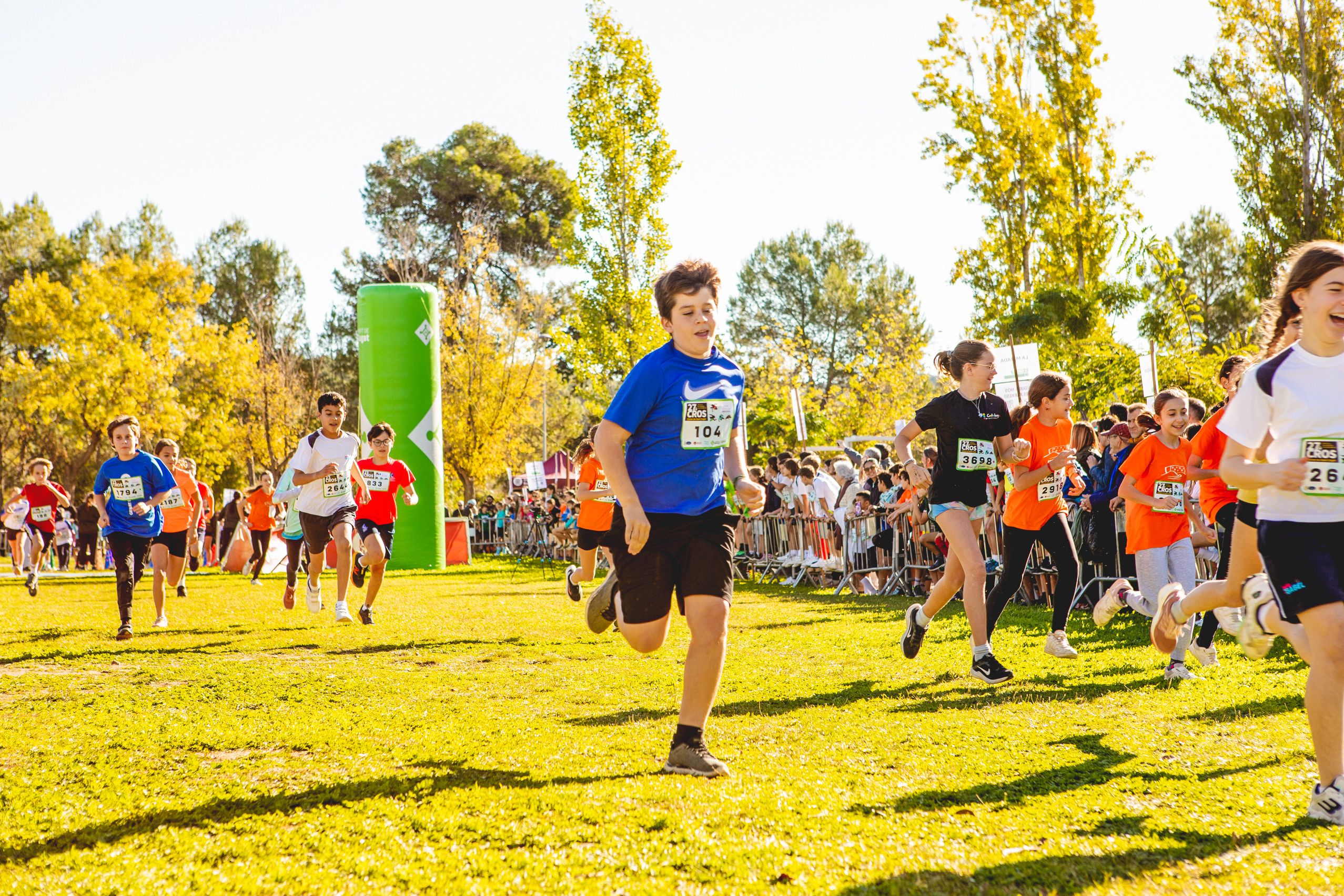 Sant Cugat celebra el 27è Cros Ciutat de Sant Cugat amb uns 4.000 participants FOTO: Joana Arribas (TOT Sant Cugat)