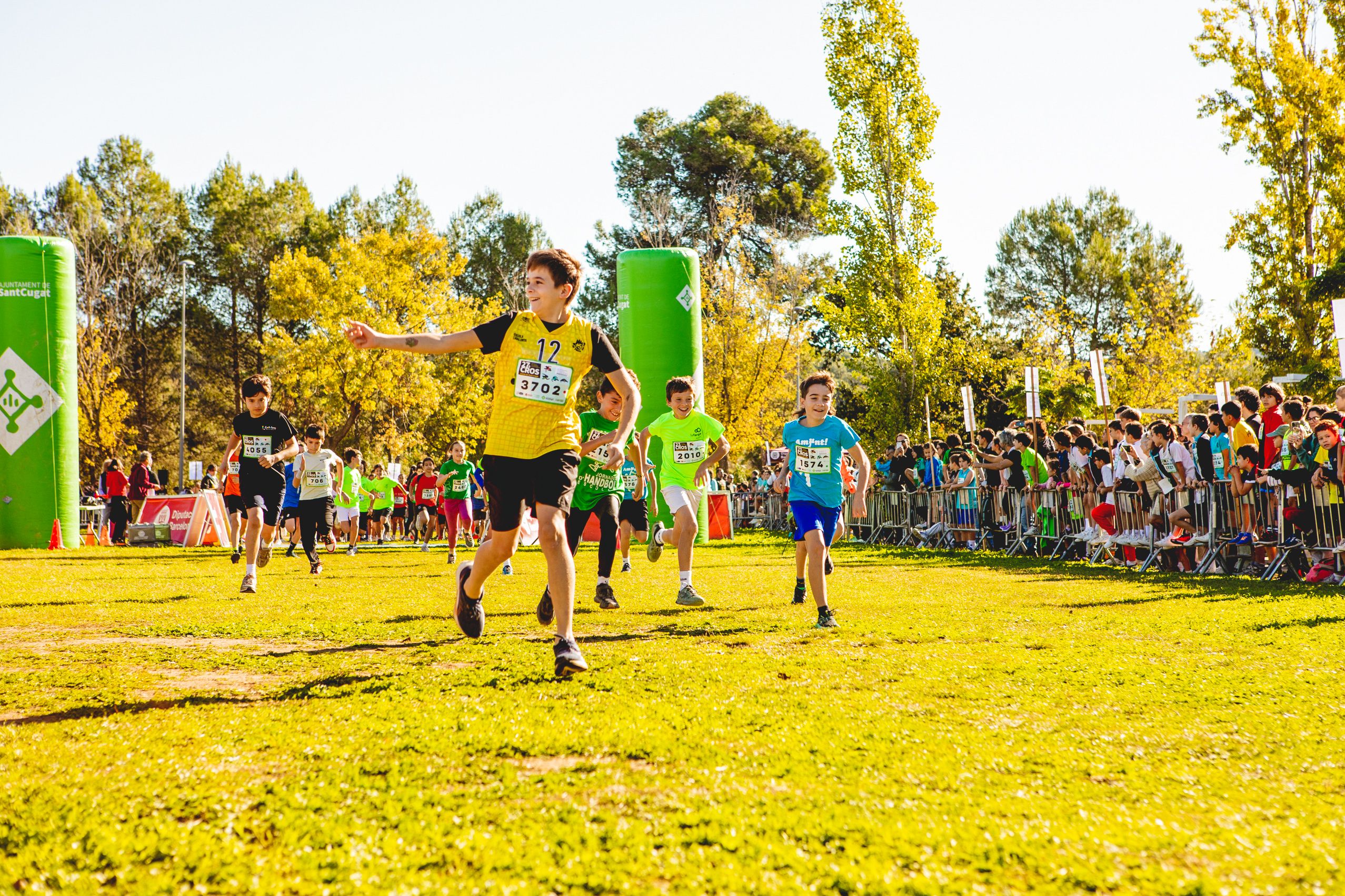 Sant Cugat celebra el 27è Cros Ciutat de Sant Cugat amb uns 4.000 participants FOTO: Joana Arribas (TOT Sant Cugat)