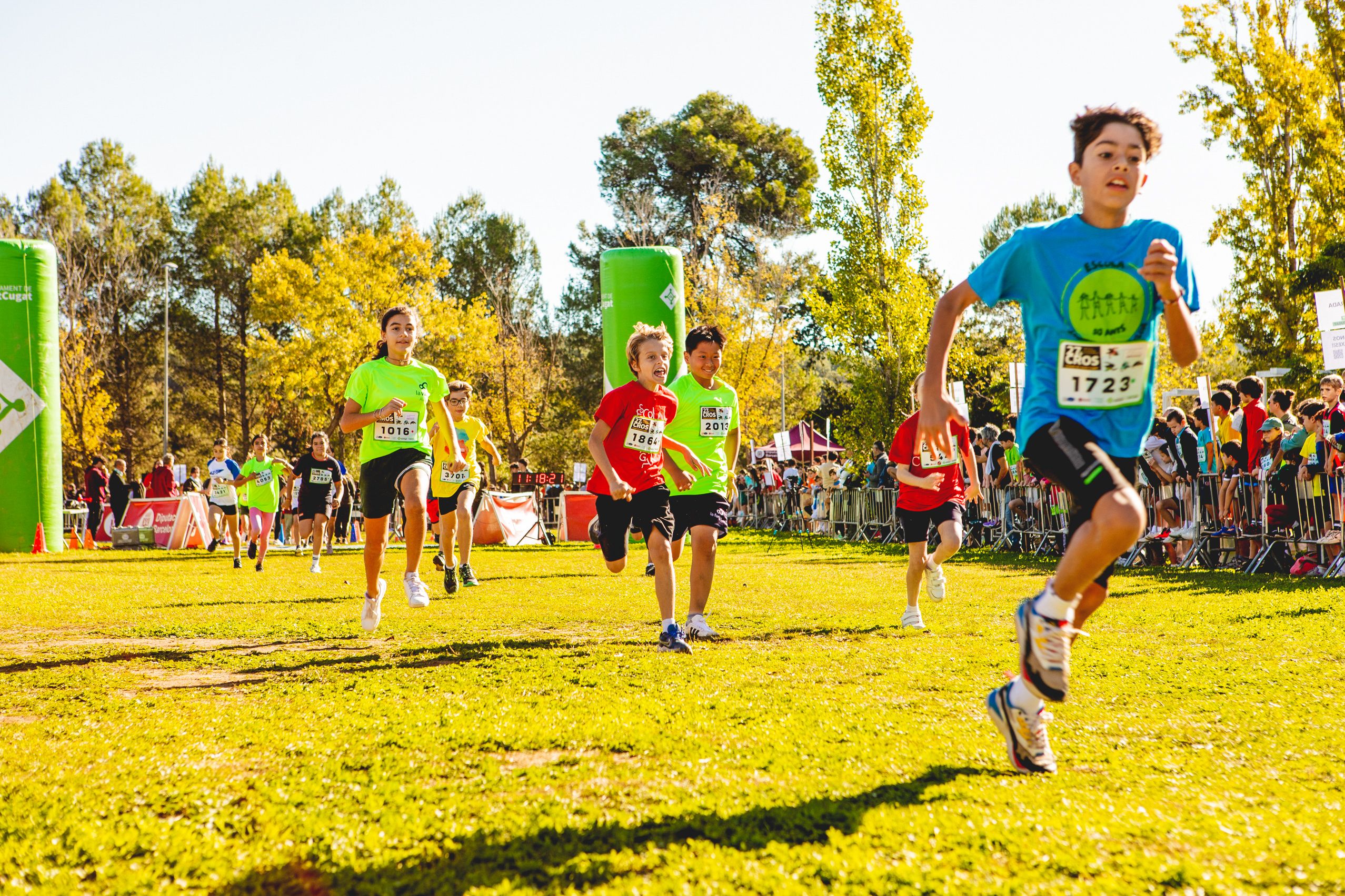 Sant Cugat celebra el 27è Cros Ciutat de Sant Cugat amb uns 4.000 participants FOTO: Joana Arribas (TOT Sant Cugat)