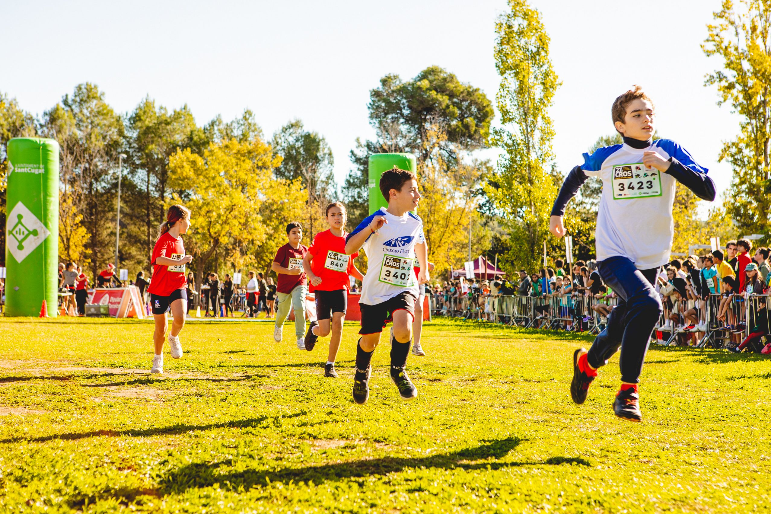 Sant Cugat celebra el 27è Cros Ciutat de Sant Cugat amb uns 4.000 participants FOTO: Joana Arribas (TOT Sant Cugat)