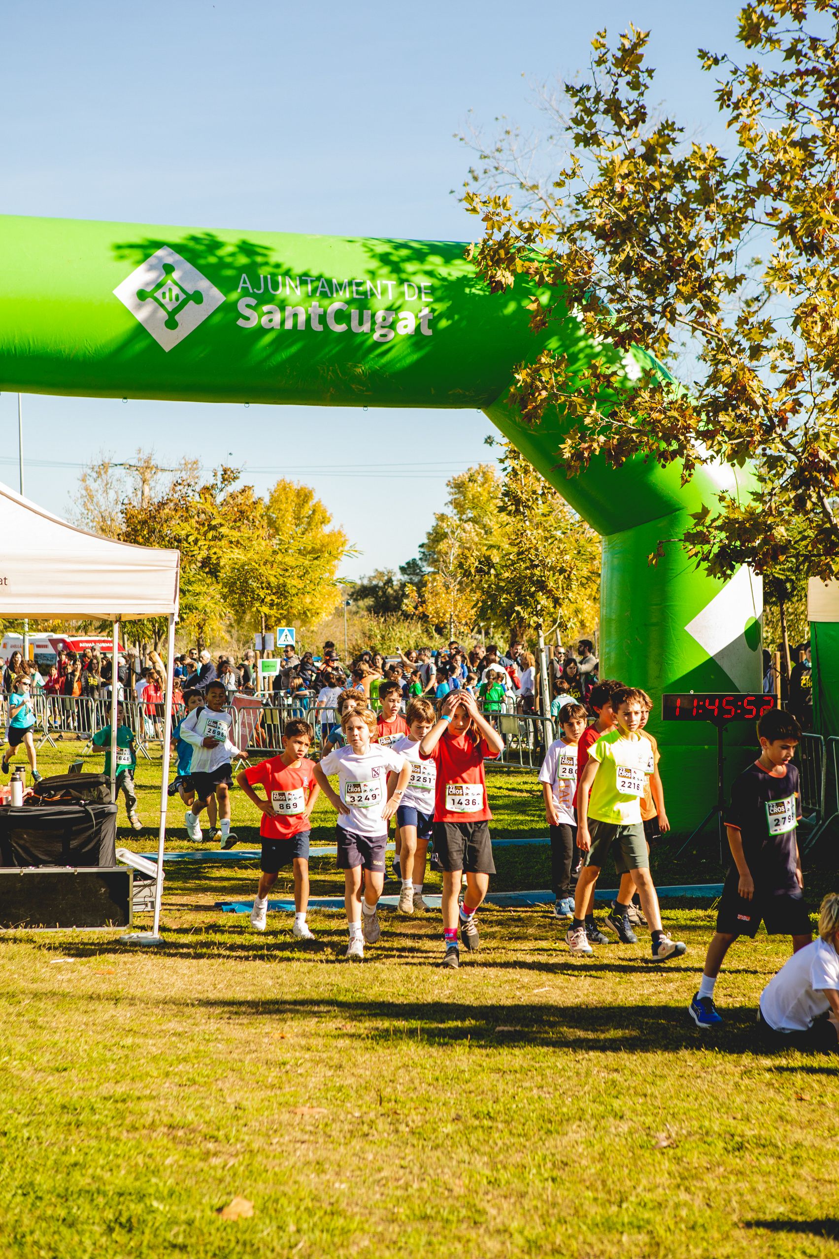 Sant Cugat celebra el 27è Cros Ciutat de Sant Cugat amb uns 4.000 participants FOTO: Joana Arribas (TOT Sant Cugat)