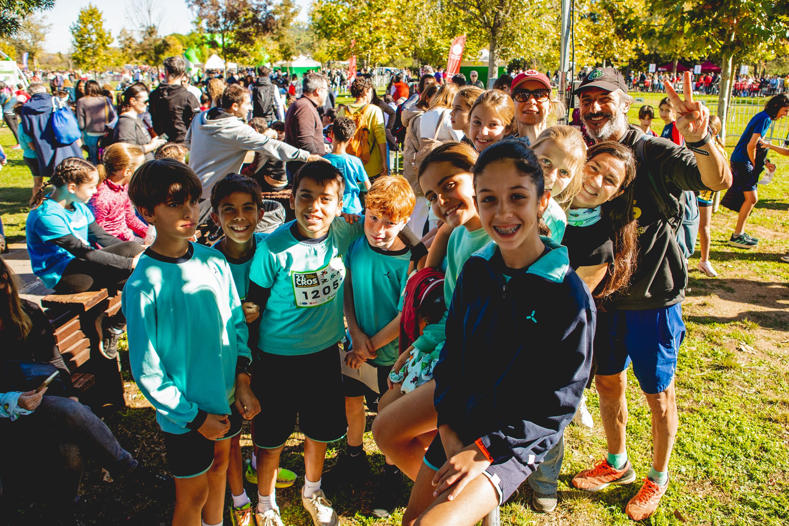Sant Cugat celebra el 27è Cros Ciutat de Sant Cugat amb uns 4.000 participants FOTO: Joana Arribas (TOT Sant Cugat)