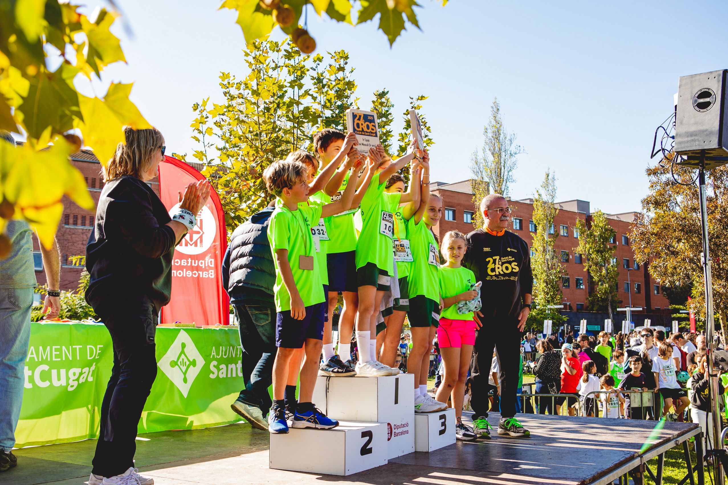 Sant Cugat celebra el 27è Cros Ciutat de Sant Cugat amb uns 4.000 participants FOTO: Joana Arribas (TOT Sant Cugat)