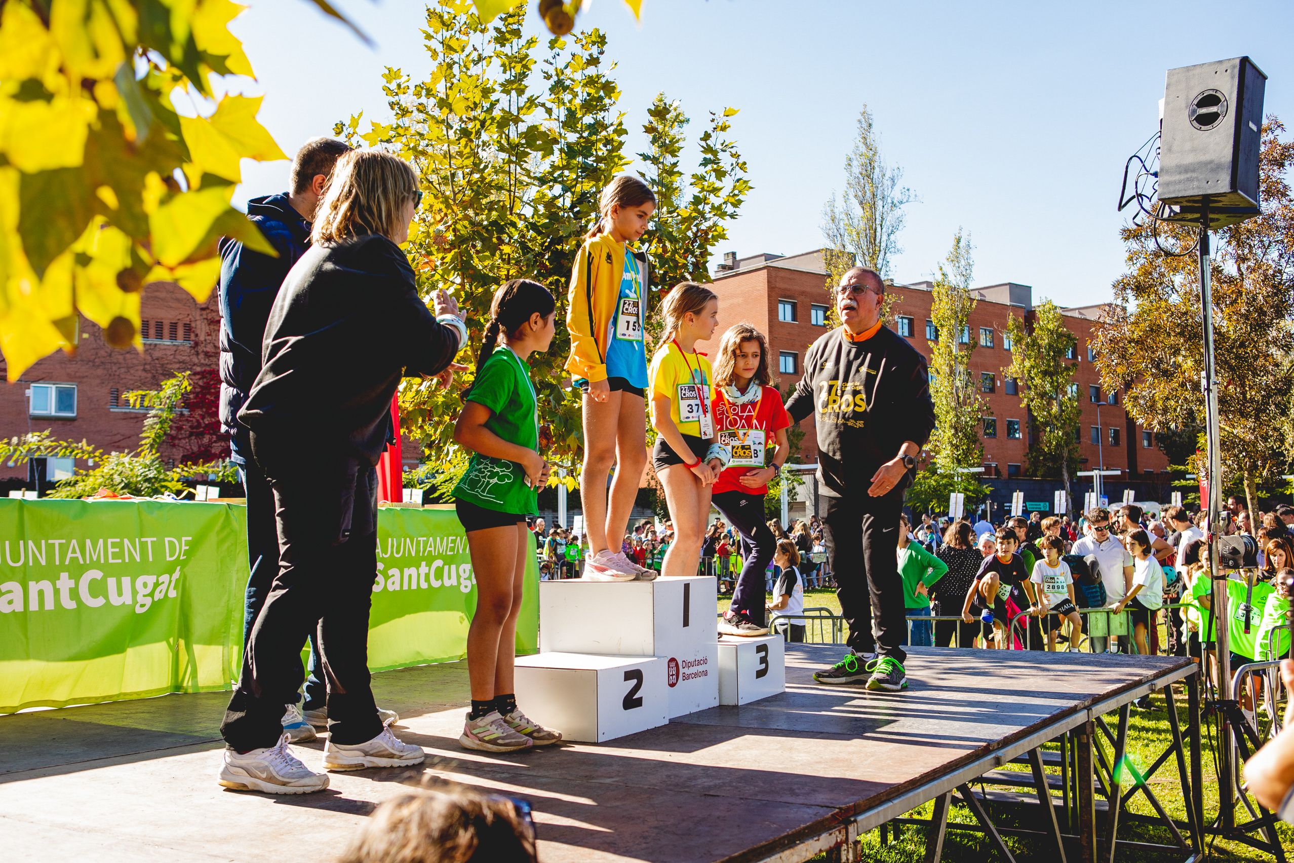 Sant Cugat celebra el 27è Cros Ciutat de Sant Cugat amb uns 4.000 participants FOTO: Joana Arribas (TOT Sant Cugat)