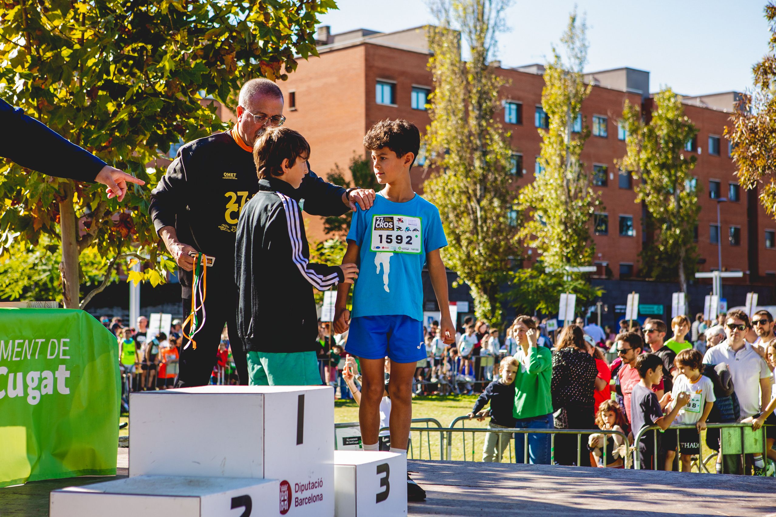 Sant Cugat celebra el 27è Cros Ciutat de Sant Cugat amb uns 4.000 participants FOTO: Joana Arribas (TOT Sant Cugat)
