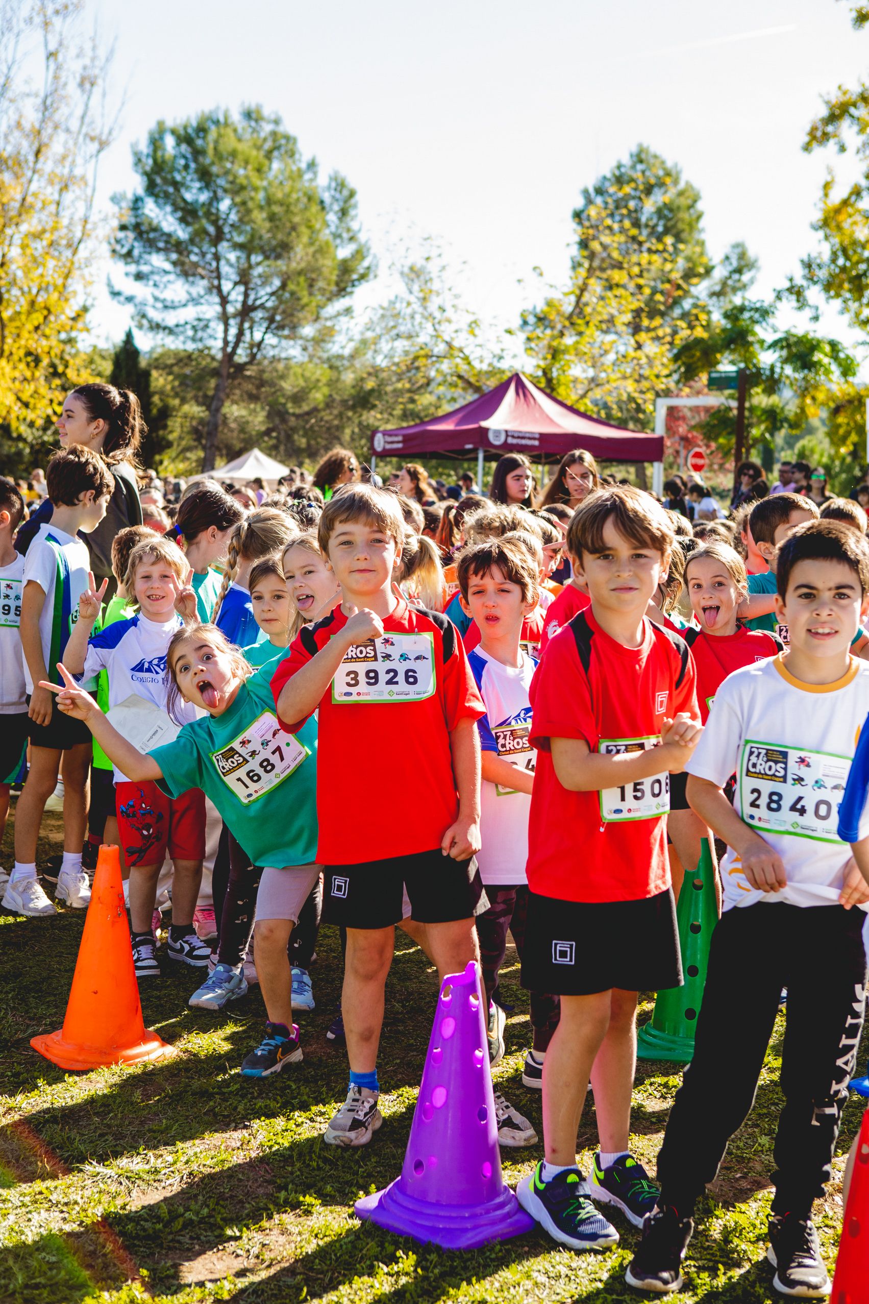 Sant Cugat celebra el 27è Cros Ciutat de Sant Cugat amb uns 4.000 participants FOTO: Joana Arribas (TOT Sant Cugat)