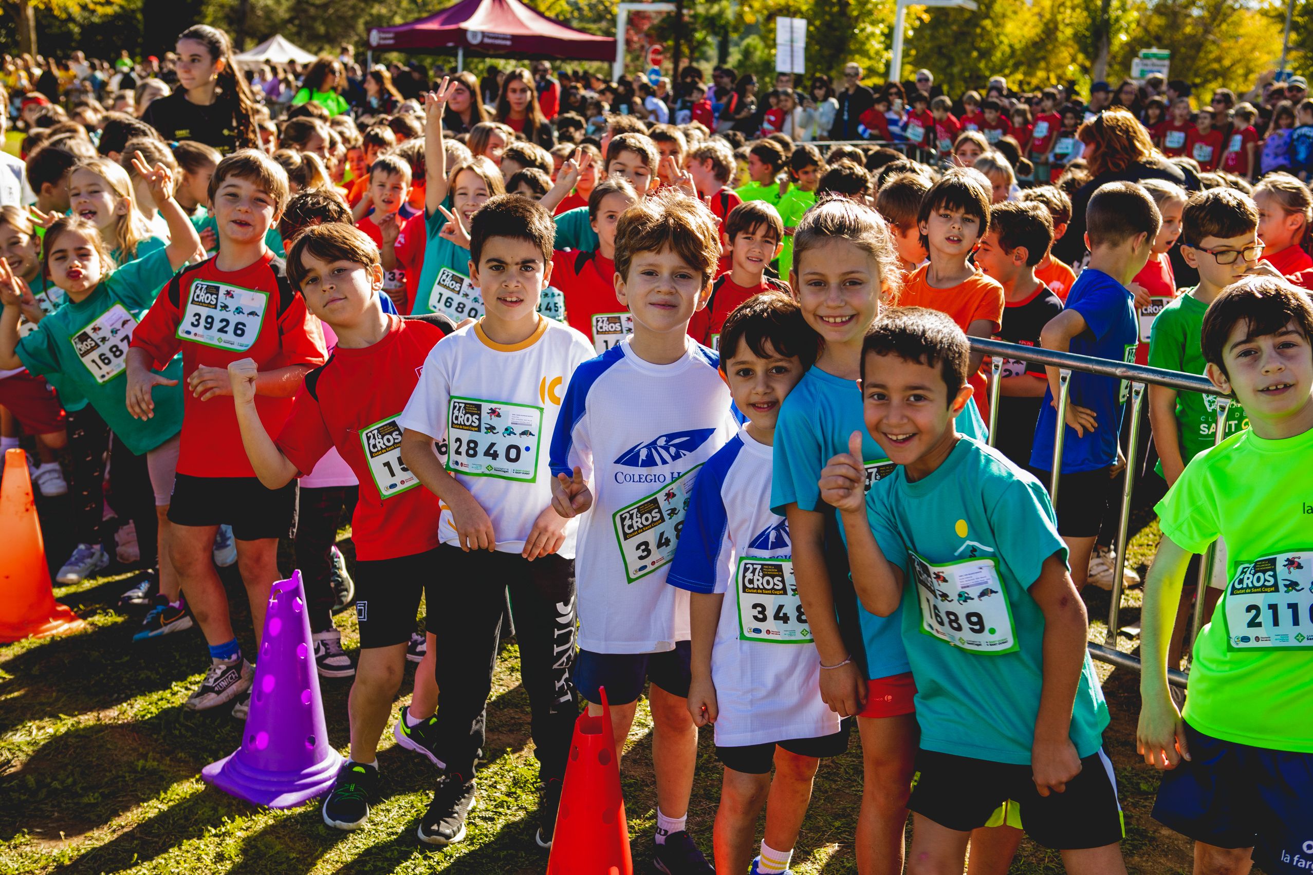 Sant Cugat celebra el 27è Cros Ciutat de Sant Cugat amb uns 4.000 participants FOTO: Joana Arribas (TOT Sant Cugat)