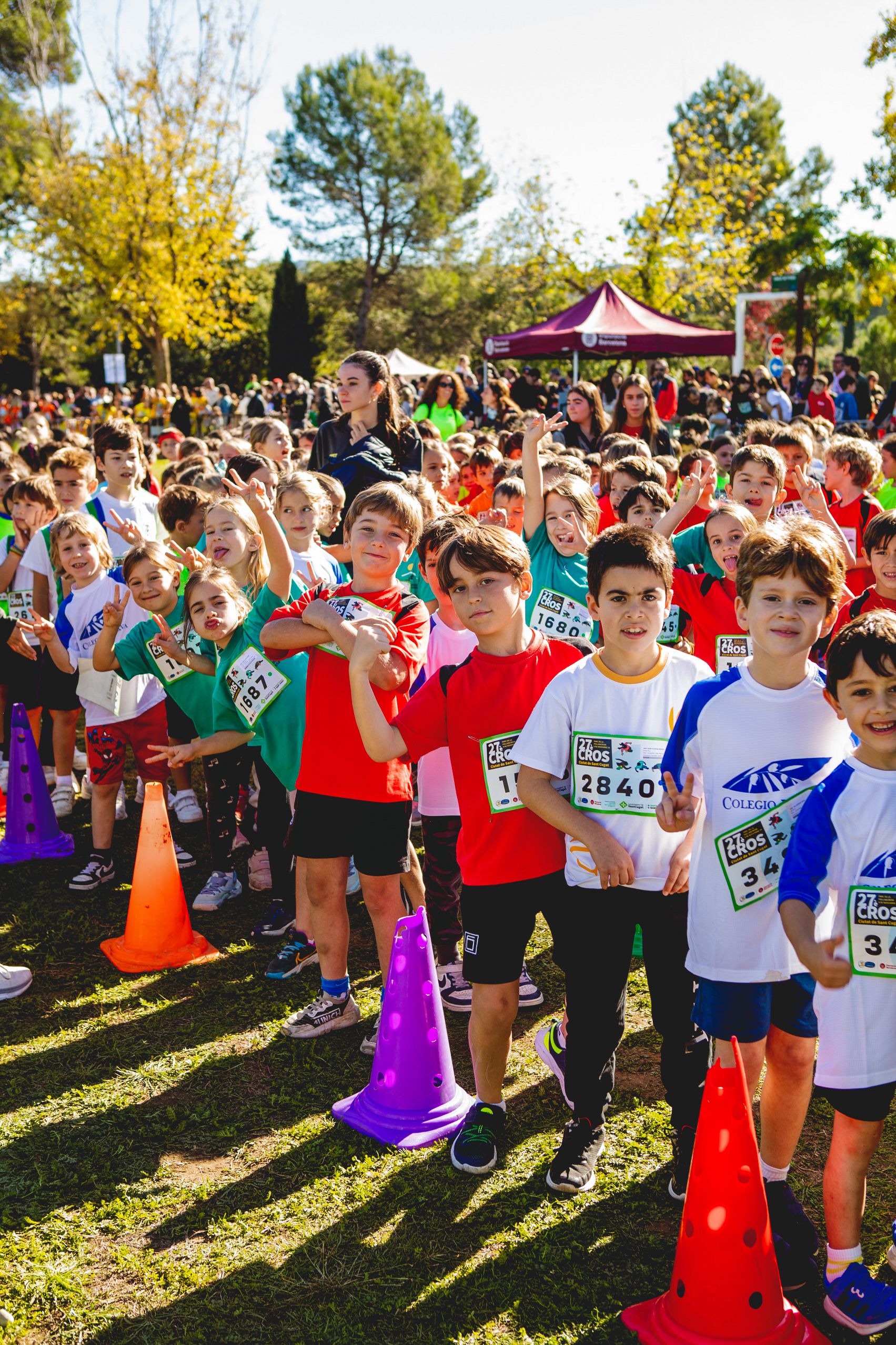 Sant Cugat celebra el 27è Cros Ciutat de Sant Cugat amb uns 4.000 participants FOTO: Joana Arribas (TOT Sant Cugat)