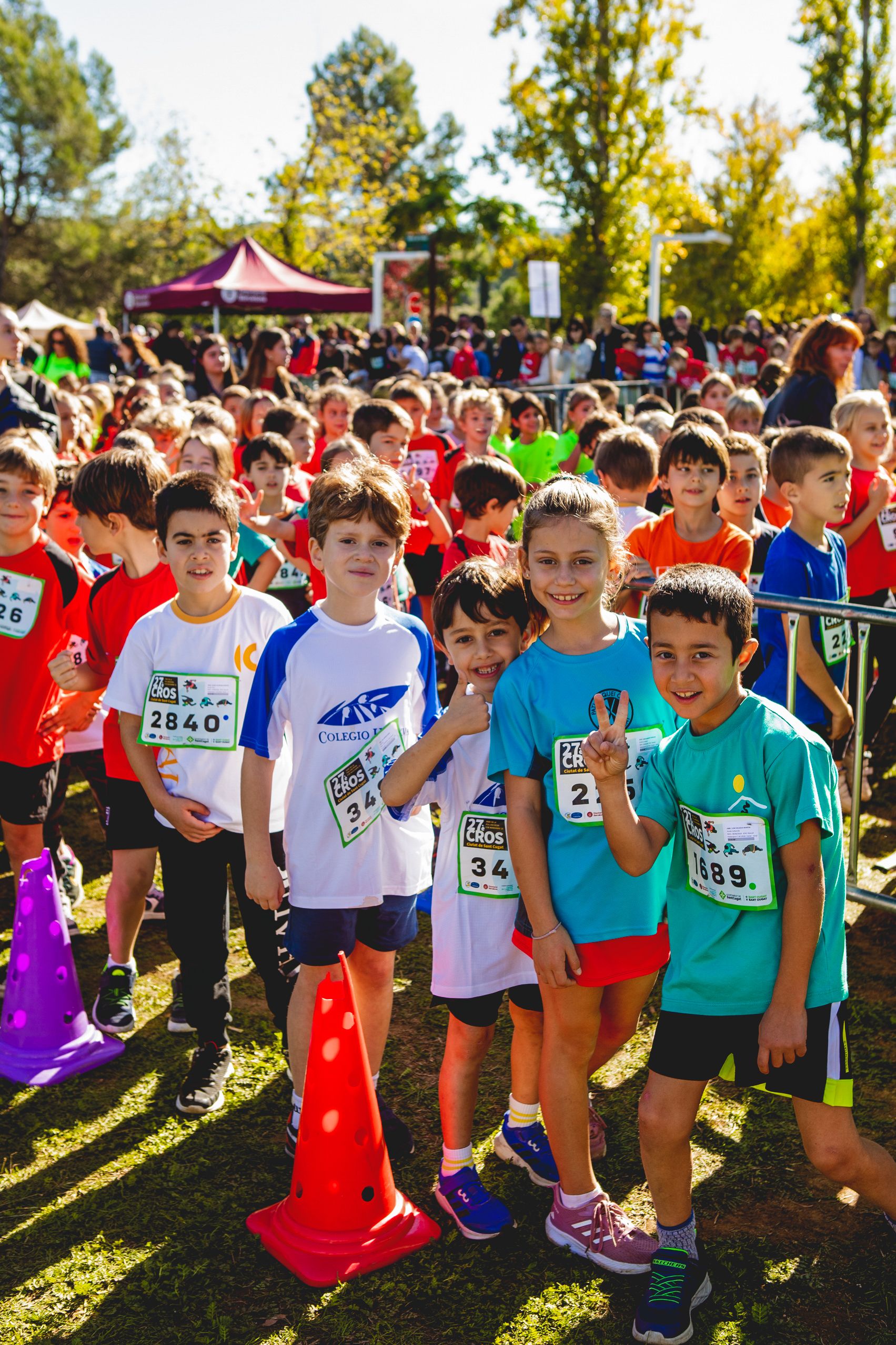 Sant Cugat celebra el 27è Cros Ciutat de Sant Cugat amb uns 4.000 participants FOTO: Joana Arribas (TOT Sant Cugat)