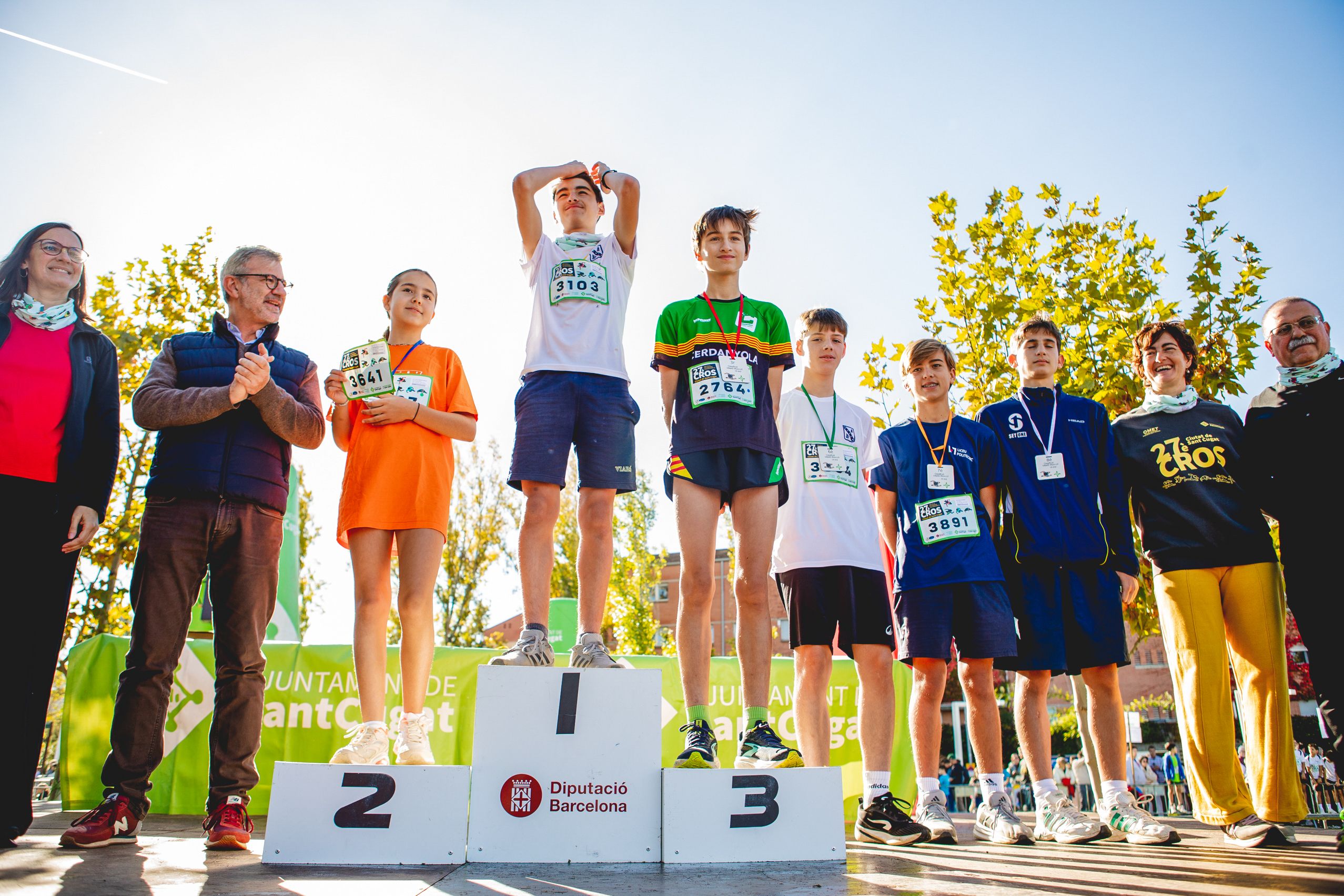 Sant Cugat celebra el 27è Cros Ciutat de Sant Cugat amb uns 4.000 participants FOTO: Joana Arribas (TOT Sant Cugat)