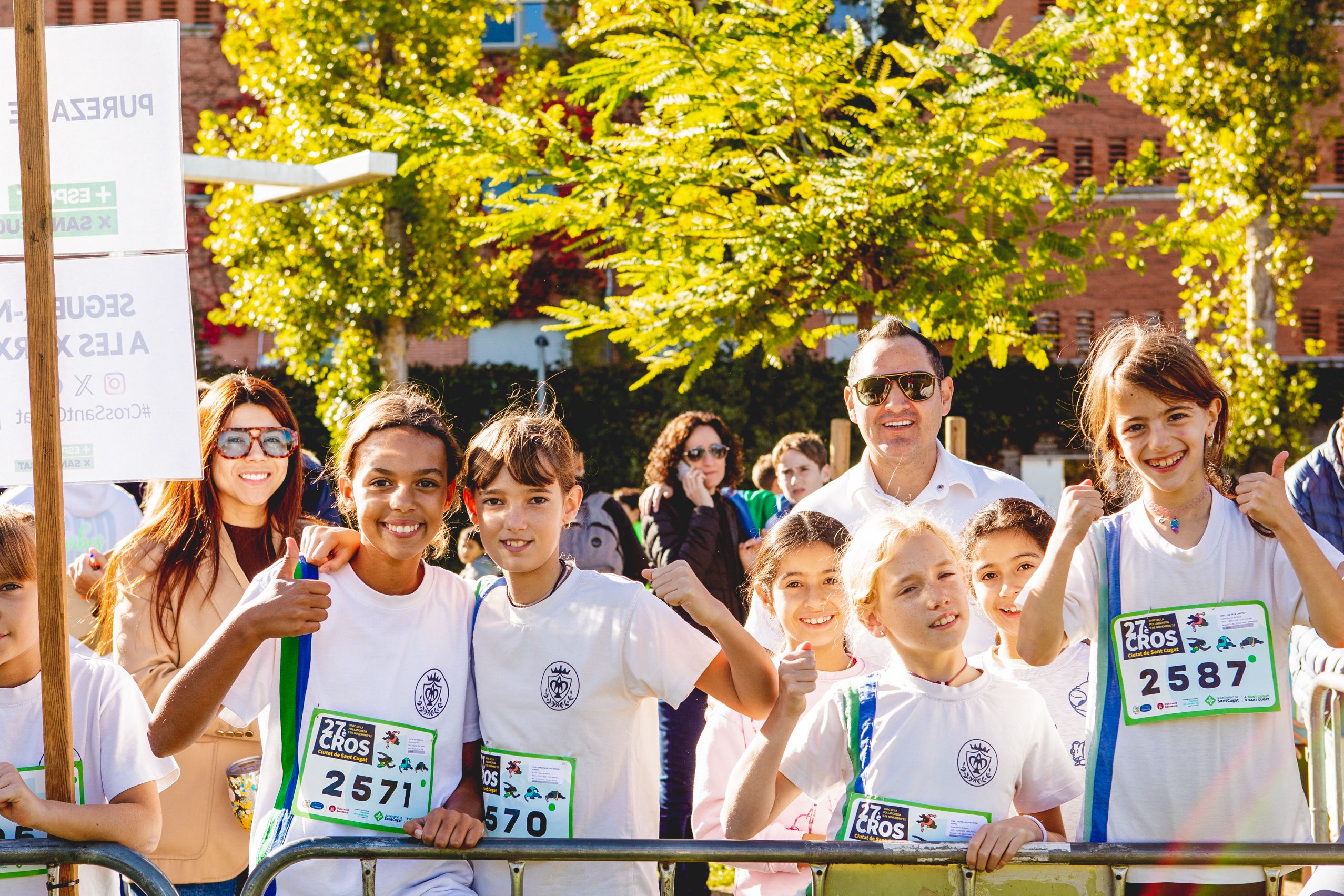 Sant Cugat celebra el 27è Cros Ciutat de Sant Cugat amb uns 4.000 participants FOTO: Joana Arribas (TOT Sant Cugat)