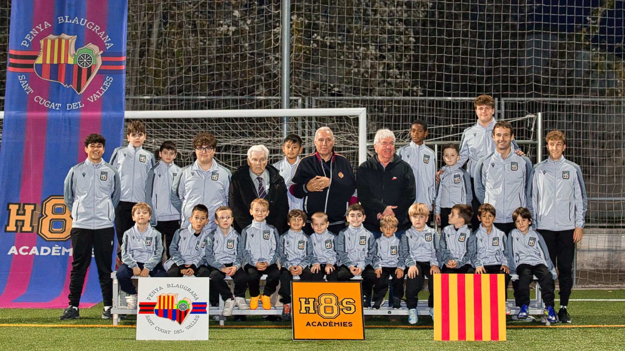 Presentació d'equips de la Penya Blaugrana Sant Cugat de la temporada 2025/2026. FOTO: L.F. Salas