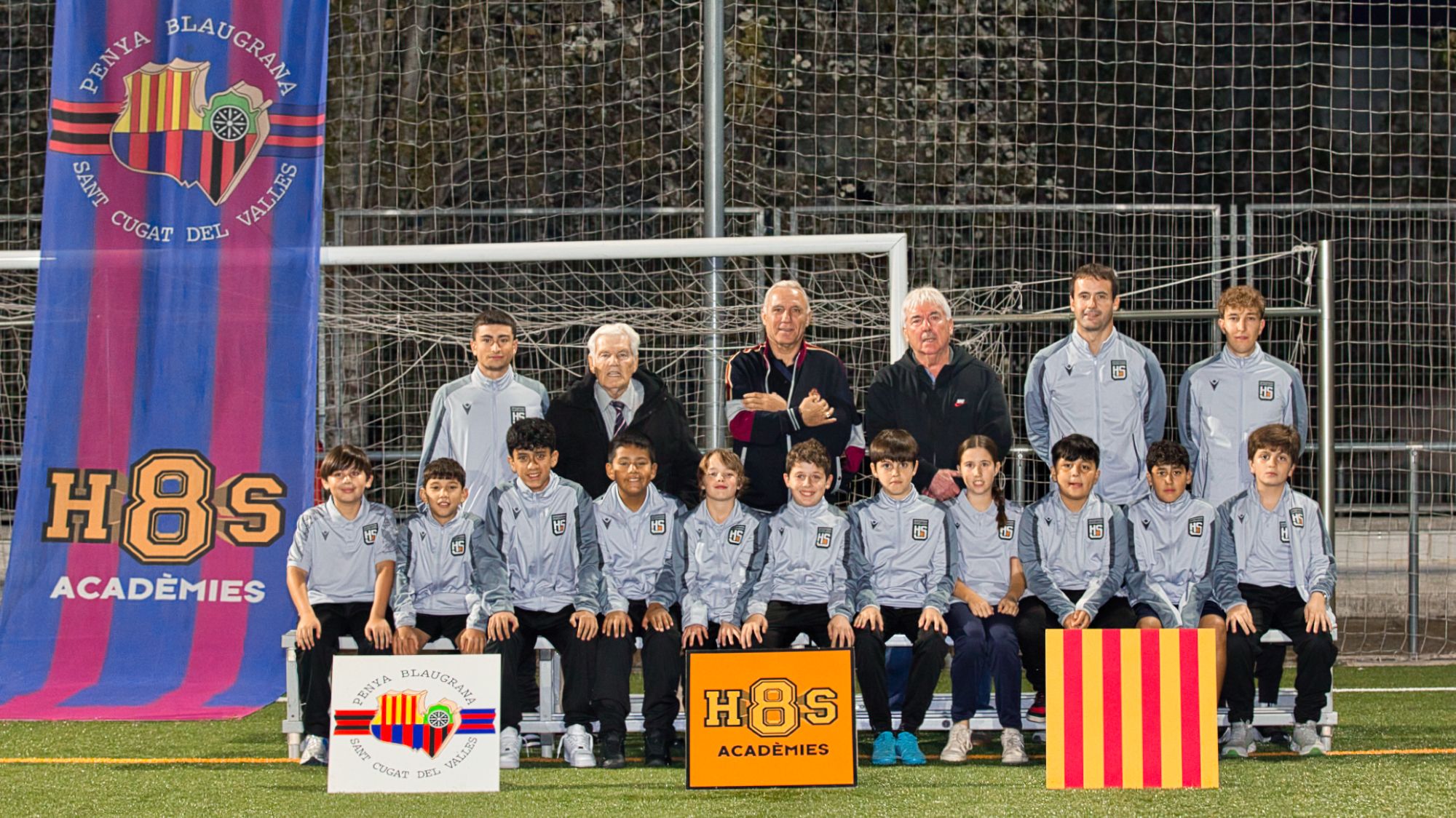 Presentació d'equips de la Penya Blaugrana Sant Cugat de la temporada 2025/2026. FOTO: L.F. Salas