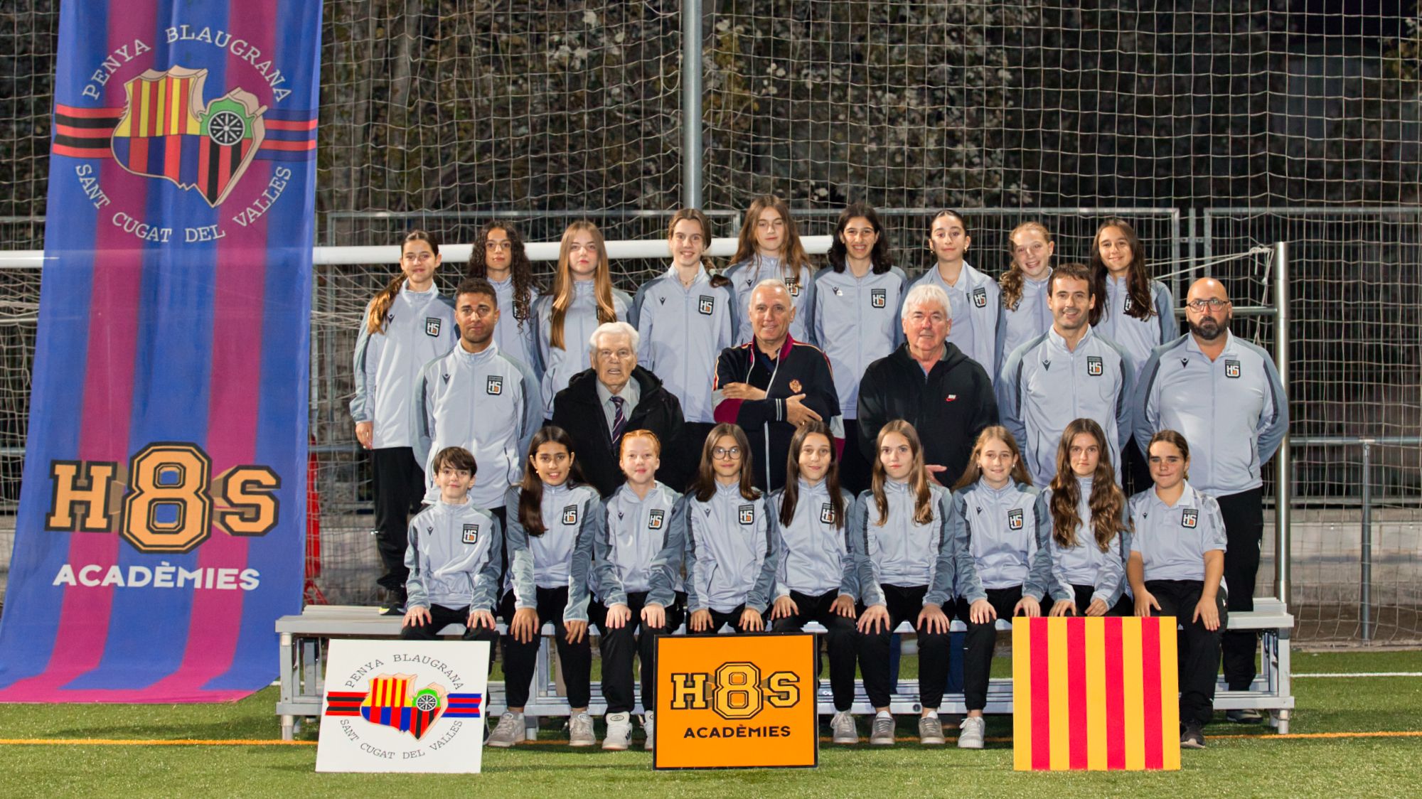 Presentació d'equips de la Penya Blaugrana Sant Cugat de la temporada 2025/2026. FOTO: L.F. Salas