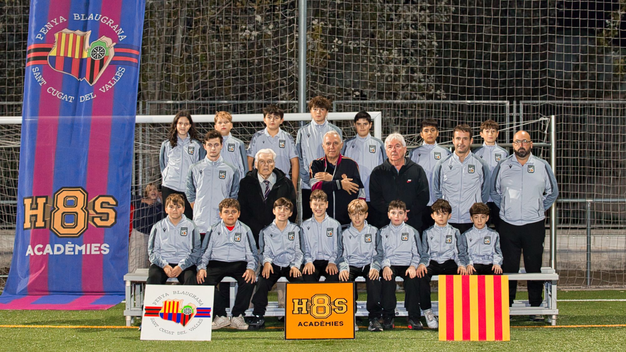 Presentació d'equips de la Penya Blaugrana Sant Cugat de la temporada 2025/2026. FOTO: L.F. Salas