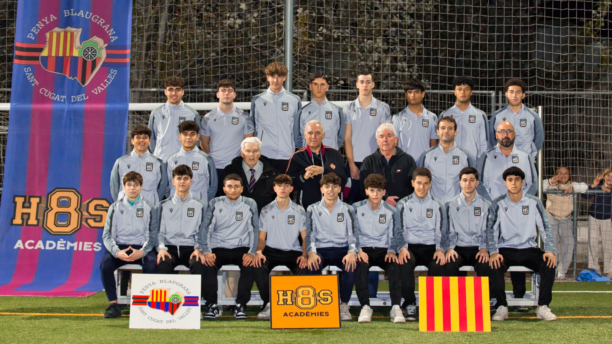 Presentació d'equips de la Penya Blaugrana Sant Cugat de la temporada 2025/2026. FOTO: L.F. Salas