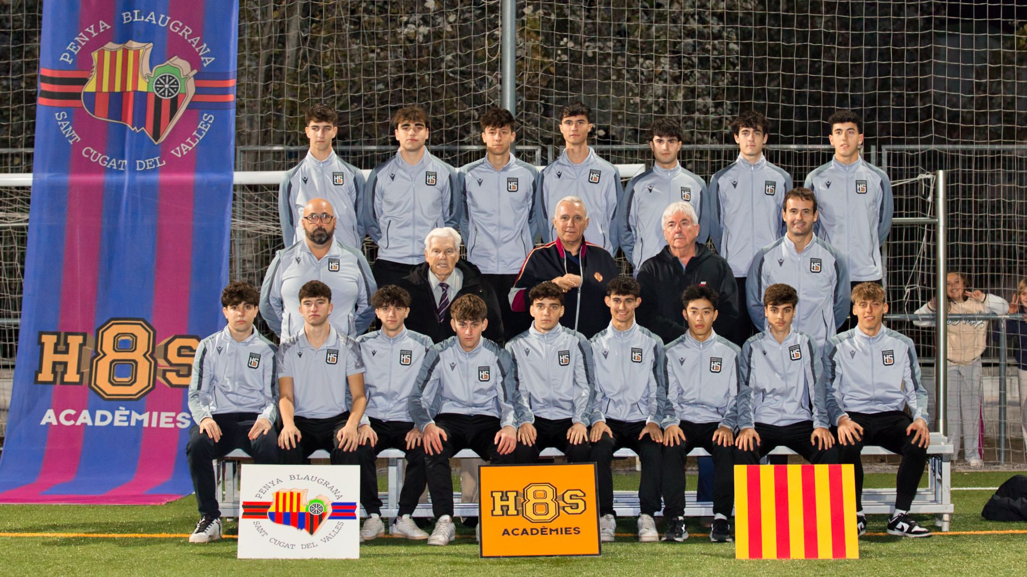 Presentació d'equips de la Penya Blaugrana Sant Cugat de la temporada 2025/2026. FOTO: L.F. Salas
